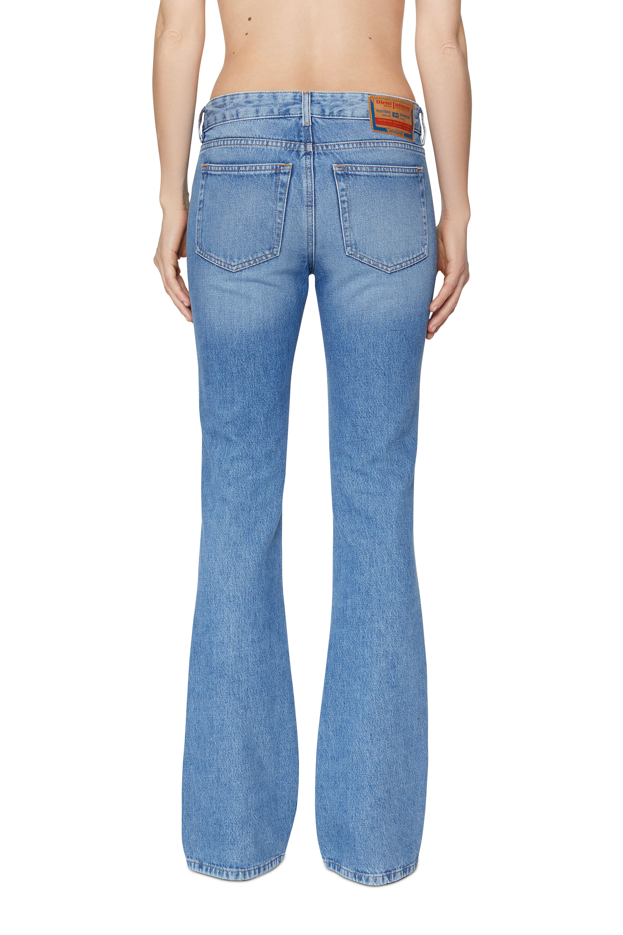 Diesel - Bootcut and Flare Jeans 1969 D-Ebbey 09C16, Woman's Bootcut and Flare Jeans - 1969 D-Ebbey in Medium blue - 2