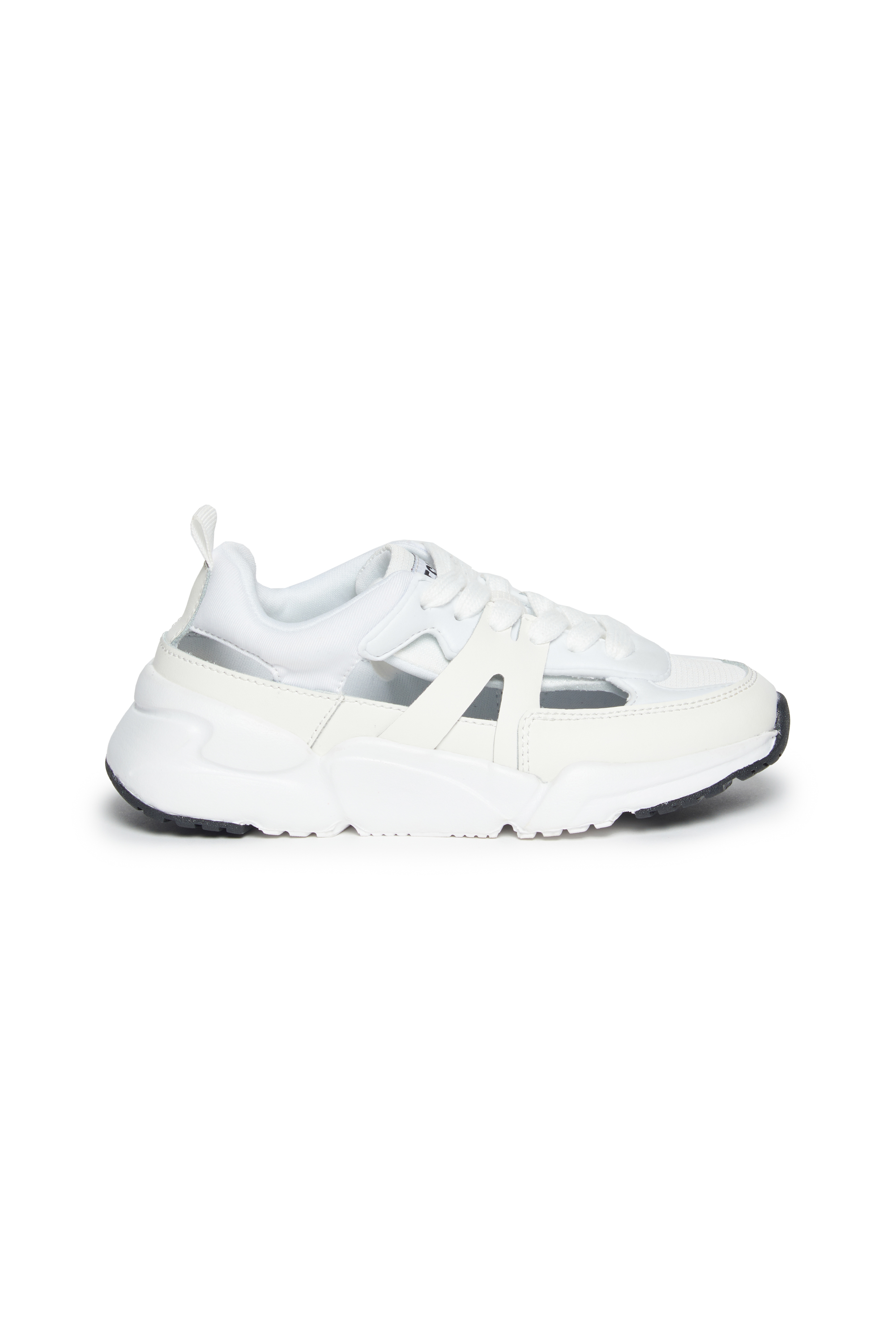 Diesel - S-MILLENIUM LCS PRO, Unisex's Sandal sneaker in ripstop and leather in White - 1