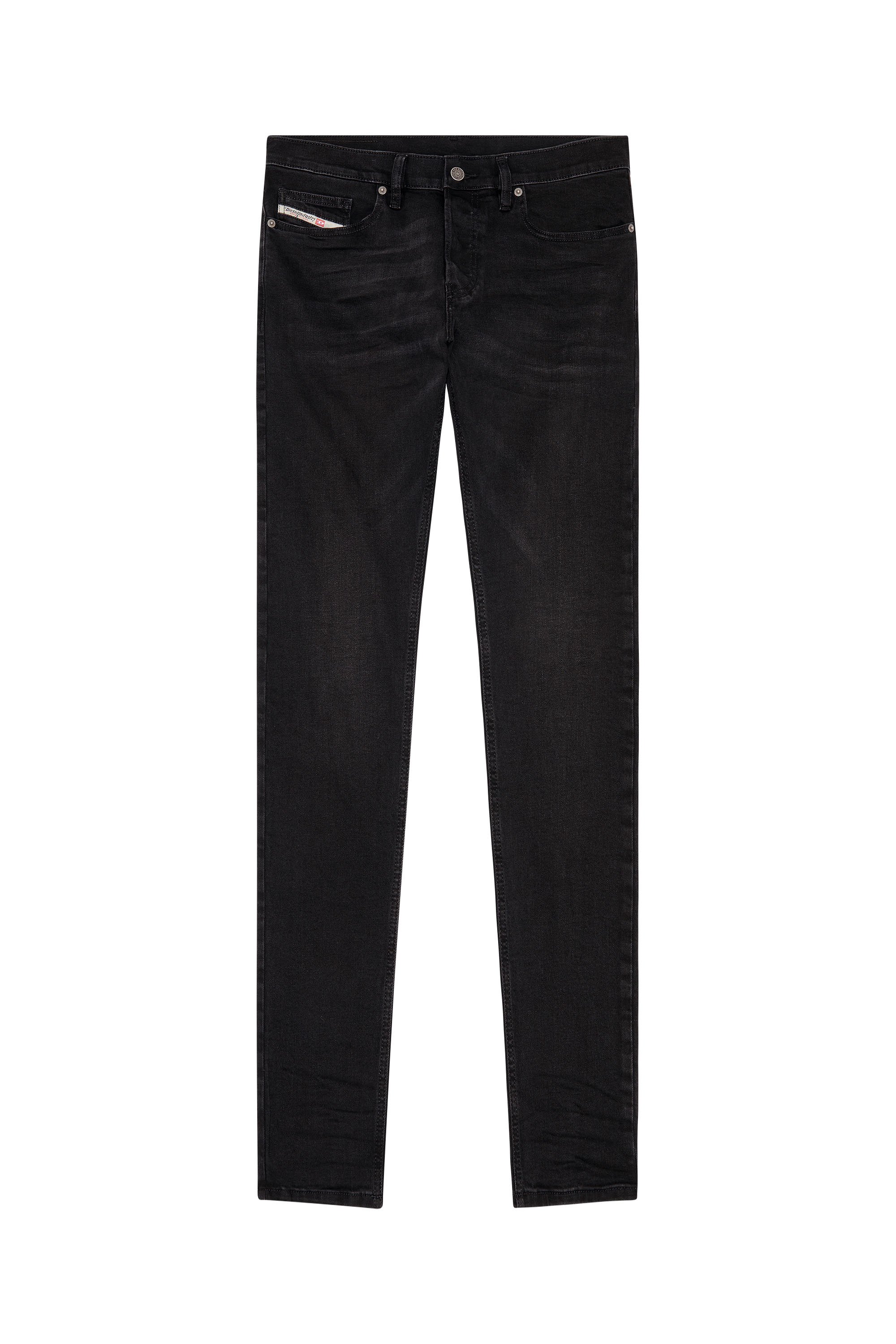 Diesel - Slim Jeans D-Luster 0IHAU, Man's Slim Jeans - D-Luster in Black/Dark grey - 3