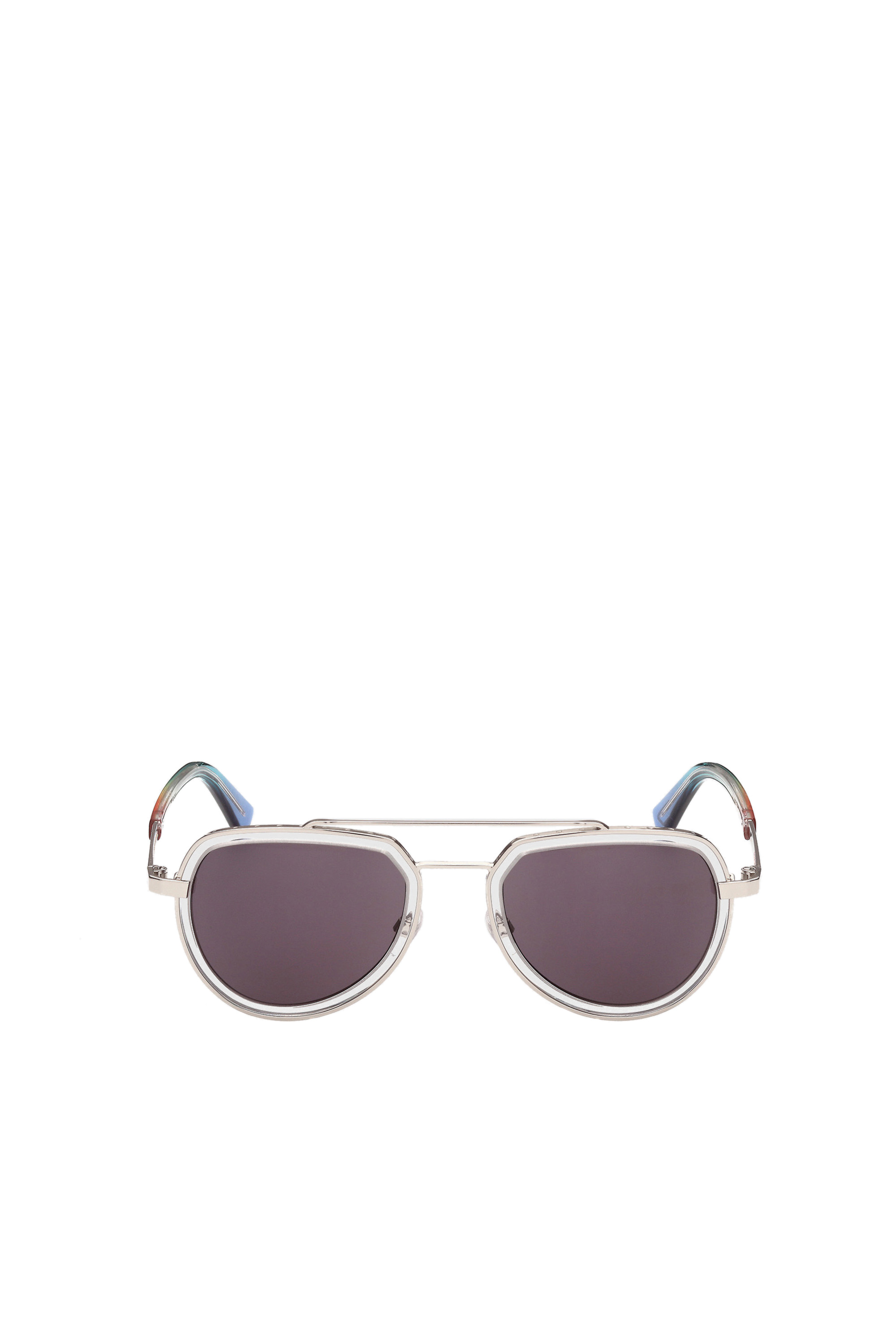 Diesel - DL0266, Unisex's Pilot glasses with "Pride" theme in Multicolor - 2