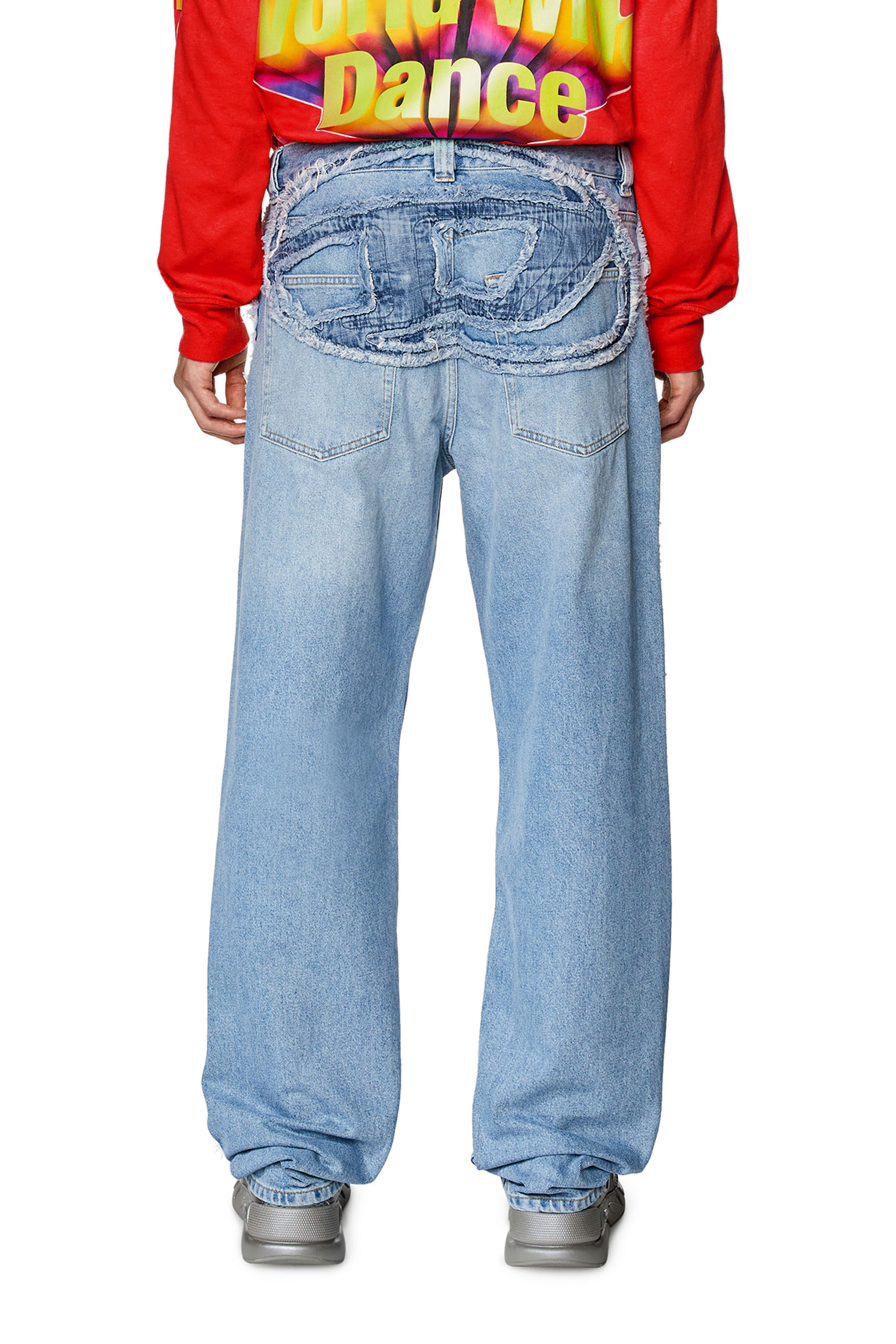 Diesel - Man's Straight Jeans 2010 D-Macs 0HLAC, Light Blue - 4