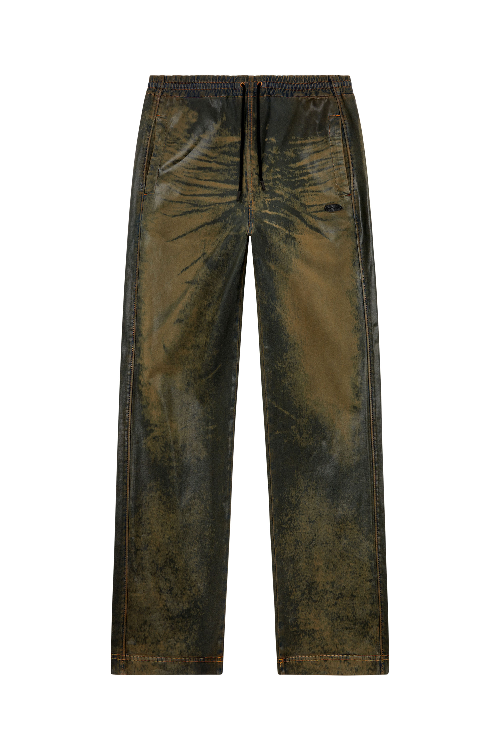 Diesel - Unisex's Relaxed D-Martyans Track Denim 068NU, Brown - 3