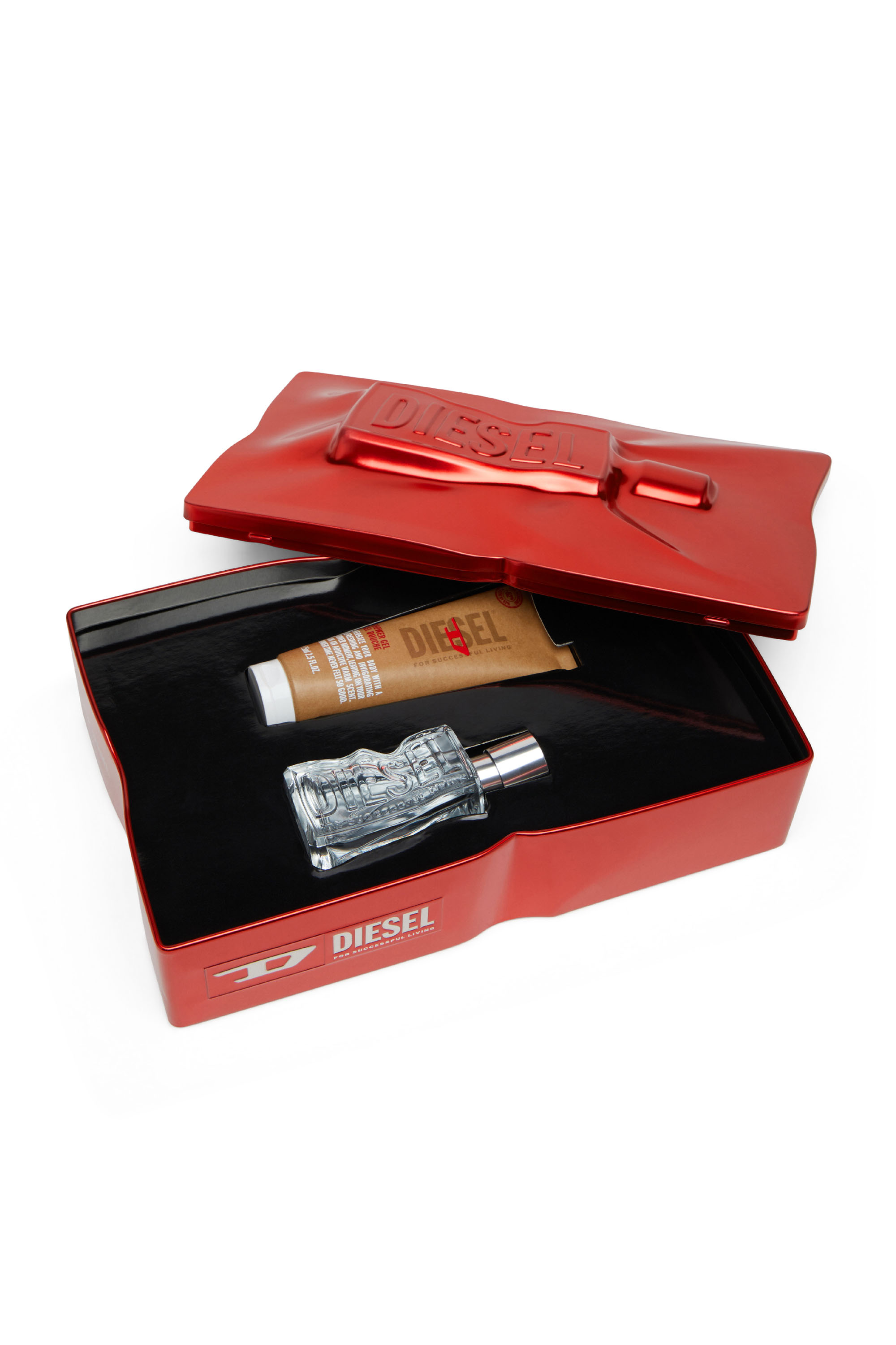 Diesel - D 50 ML PREMIUM GIFT SET, Unisex's D 50 ML Premium Gift Set in Red - 2