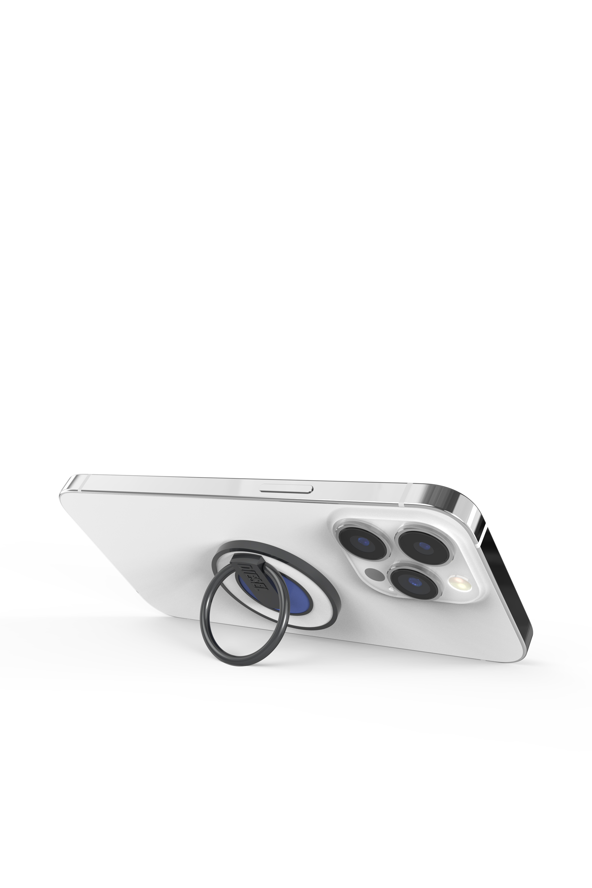 Diesel - 48314 RING STAND, Unisex's Universal phone ring in White/Blue - 4