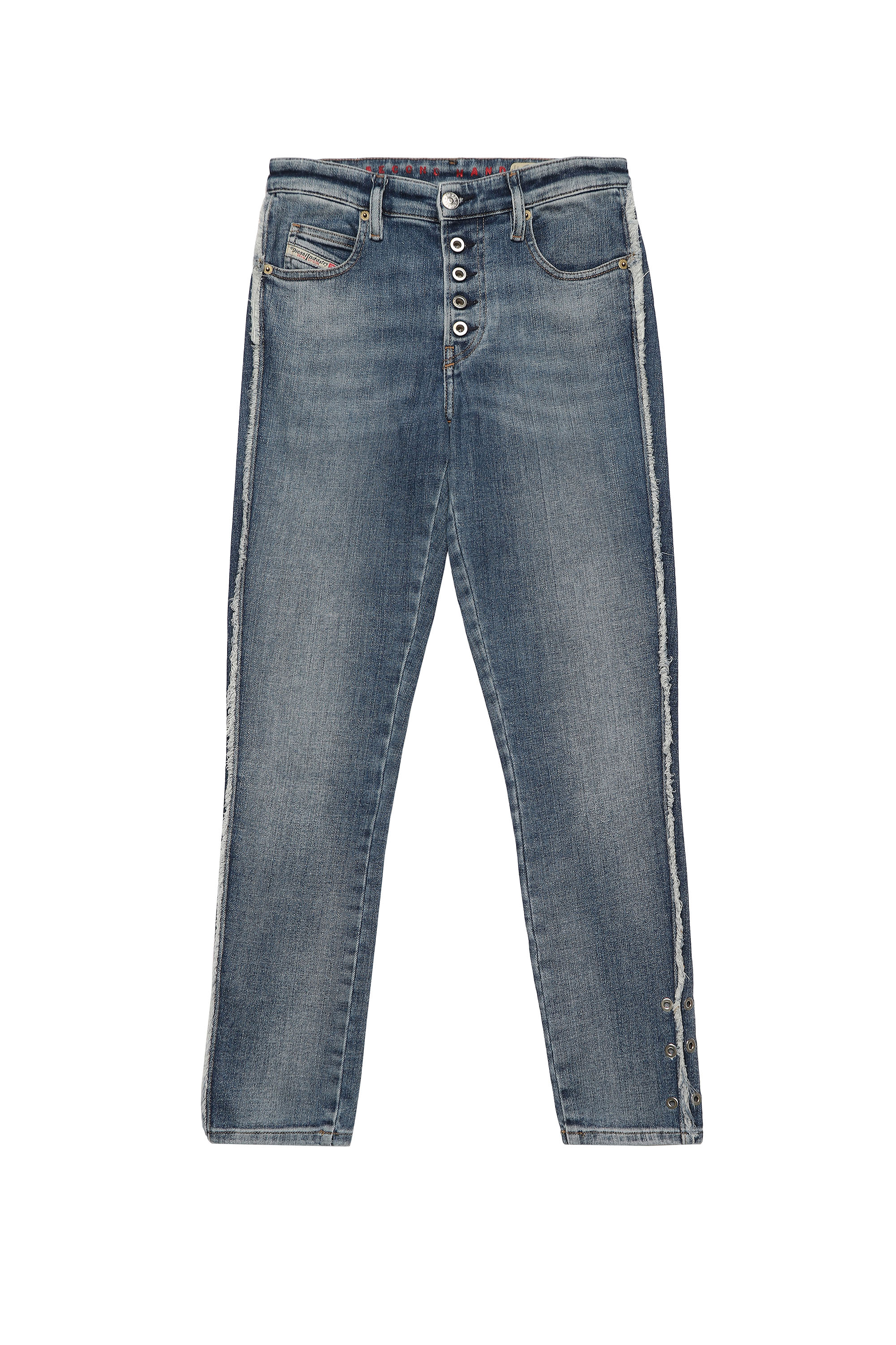 Diesel - BABHILA-B, Woman's Diesel Woman - Jeans Medium blue in Medium blue - 1