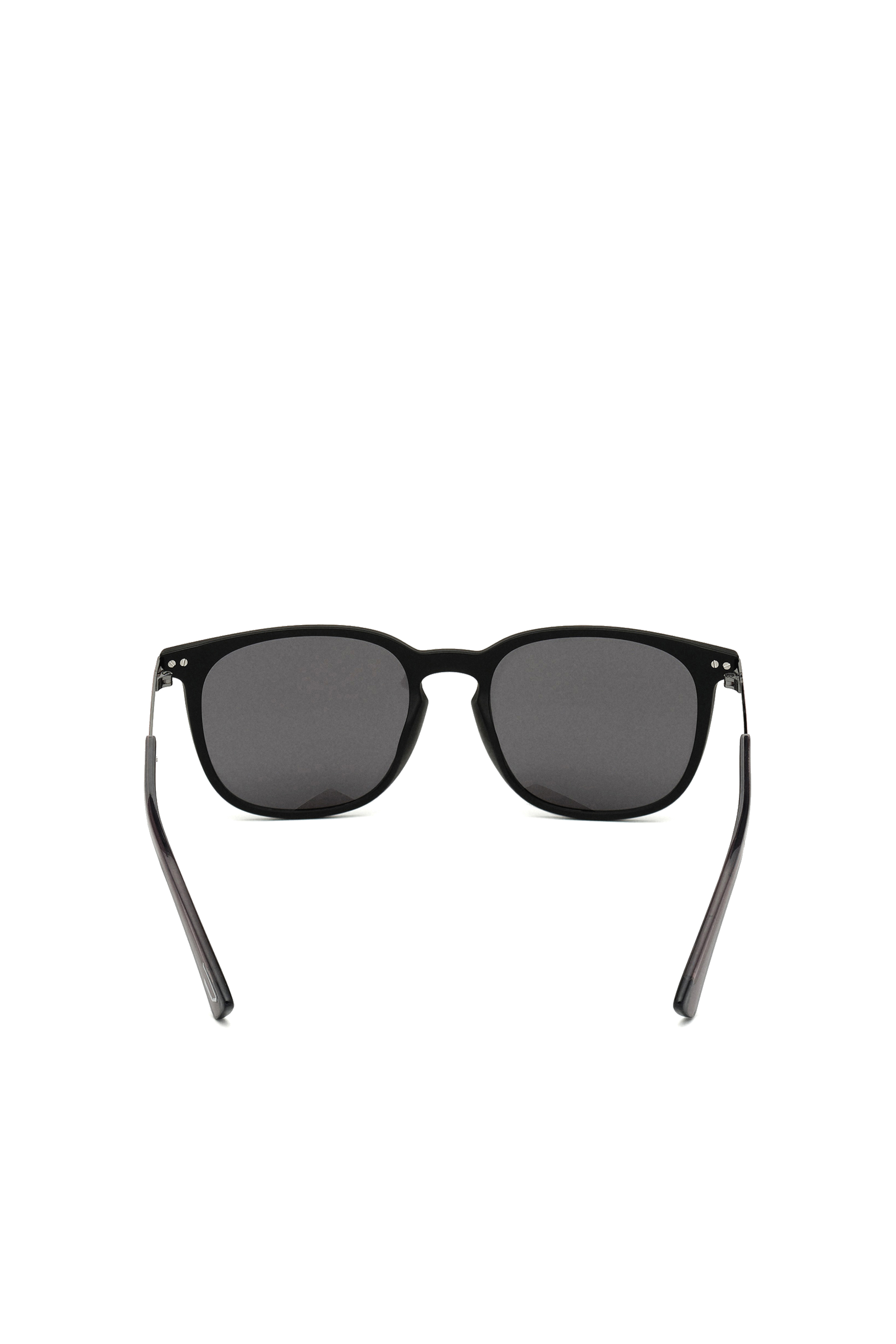 Diesel - DL0311, Unisex's Injected unisex sunglasses in Black - 4
