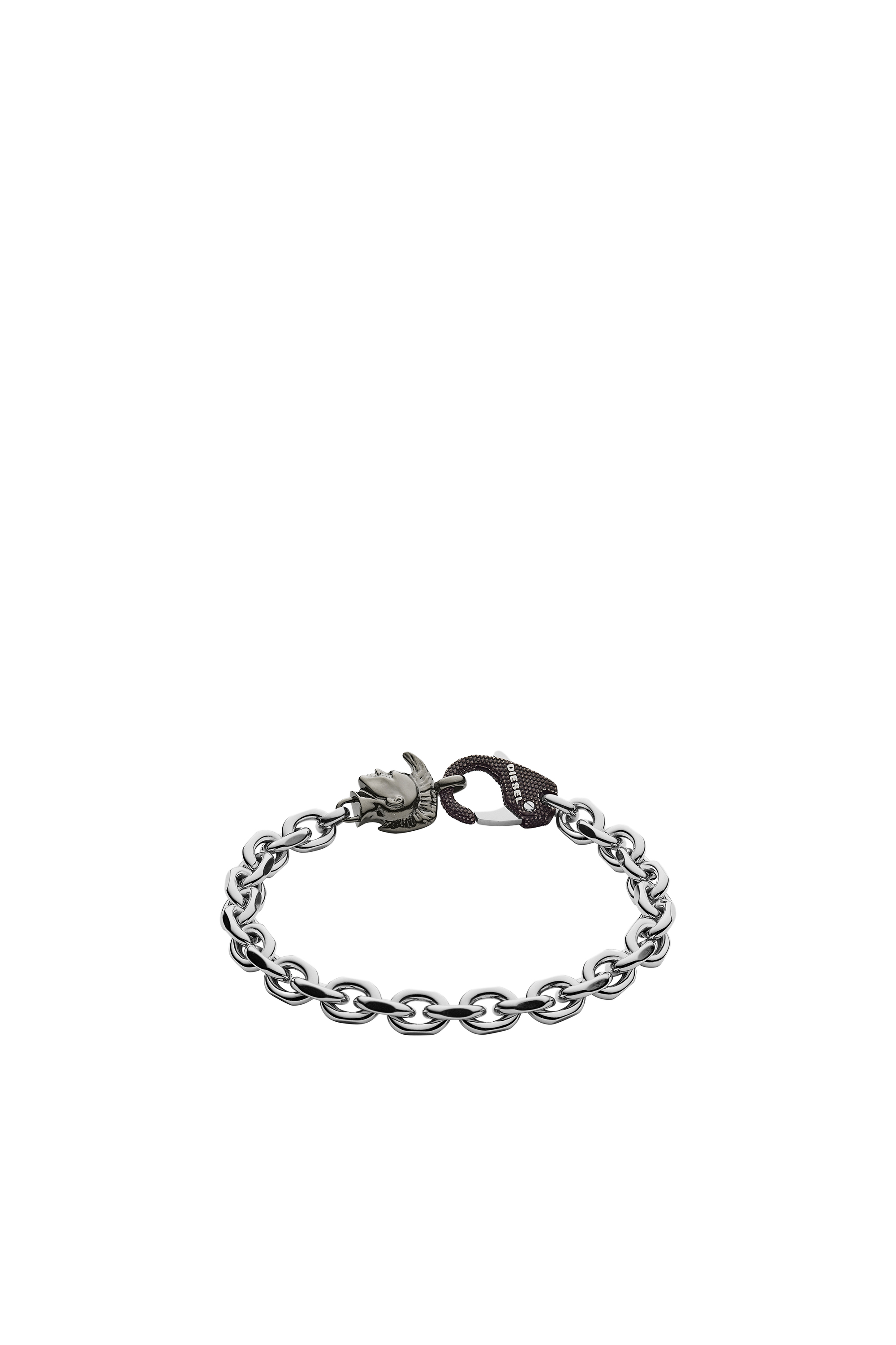 Diesel - DX1146, Man's Stainless steel bracelet in Silver - 1