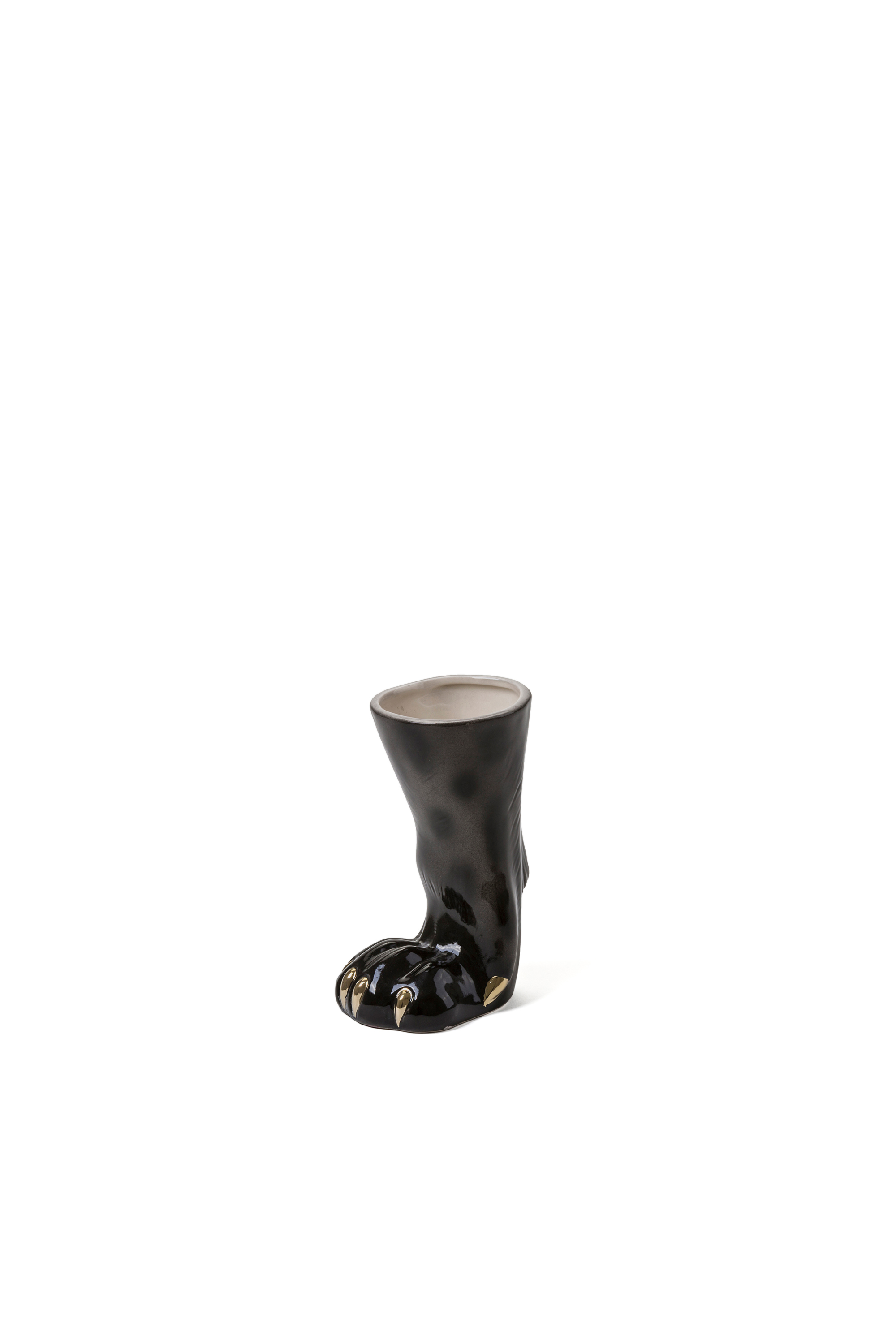 Diesel - 11081 Party Animal, Unisex's Leopard Dolomite Vase/Glass in Brown - 3