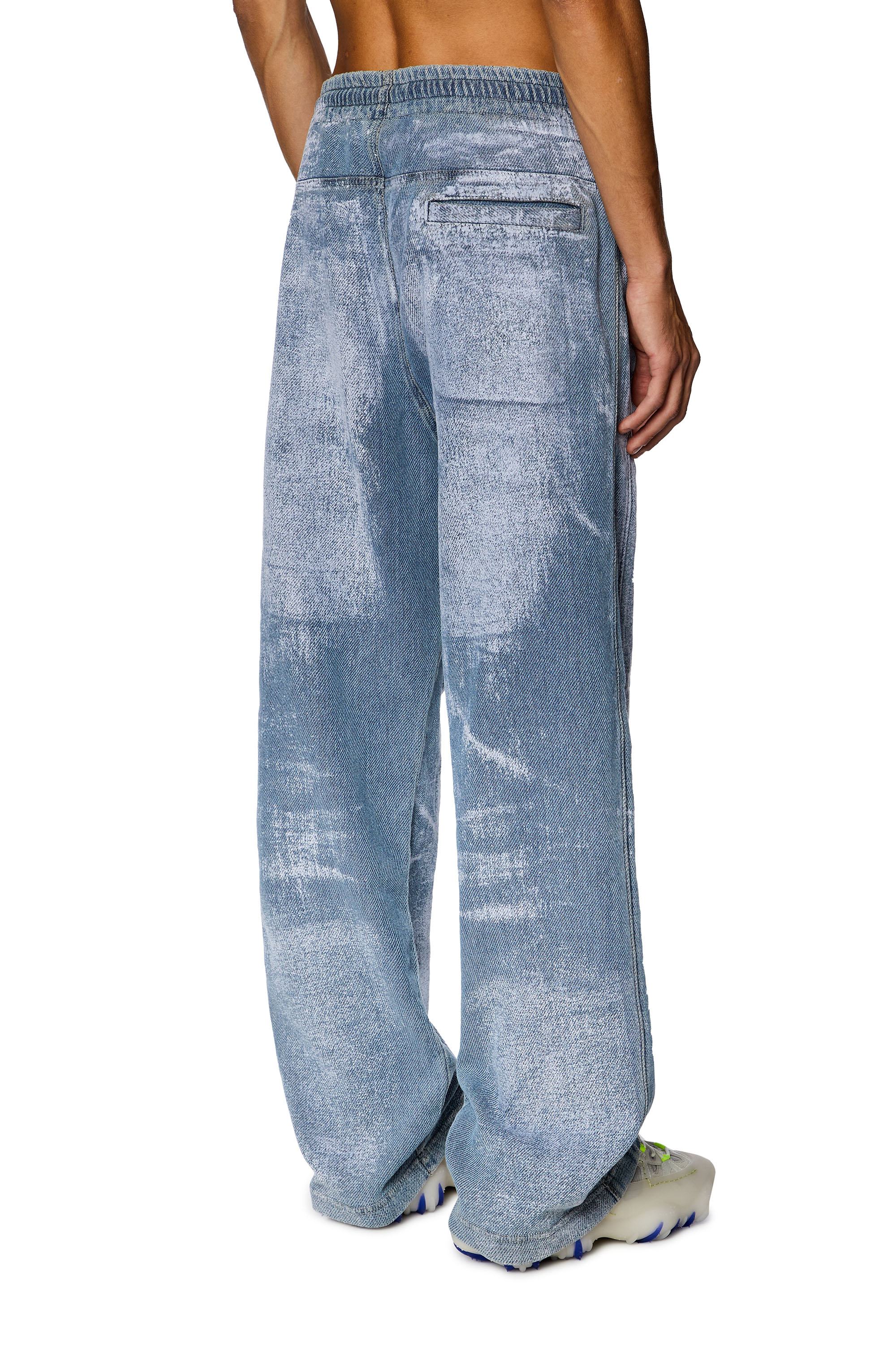 Diesel - Straight Jeans D-Martia 068JK, Man's Straight Jeans - D-Martia in Light Blue - 4