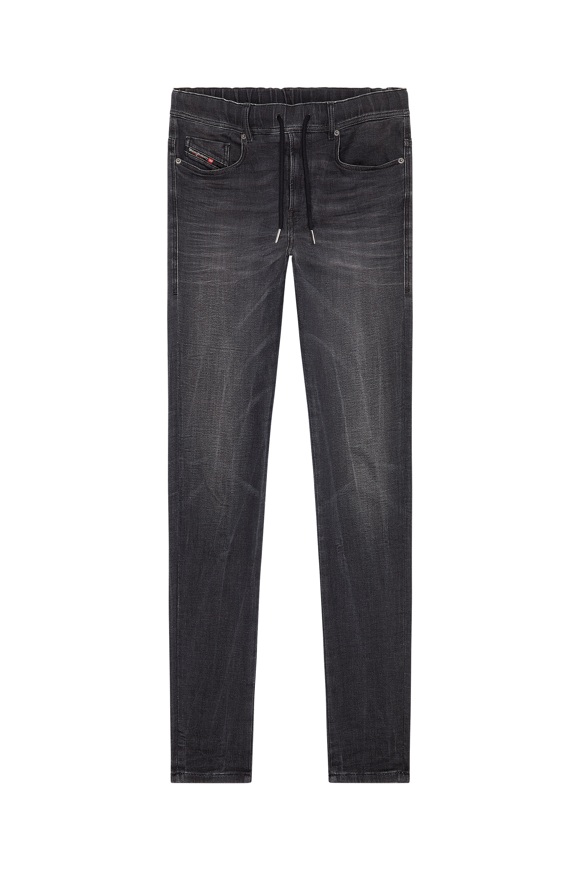 Diesel - Man's Slim E-Spender JoggJeans® 068FS, Black/Dark grey - 3