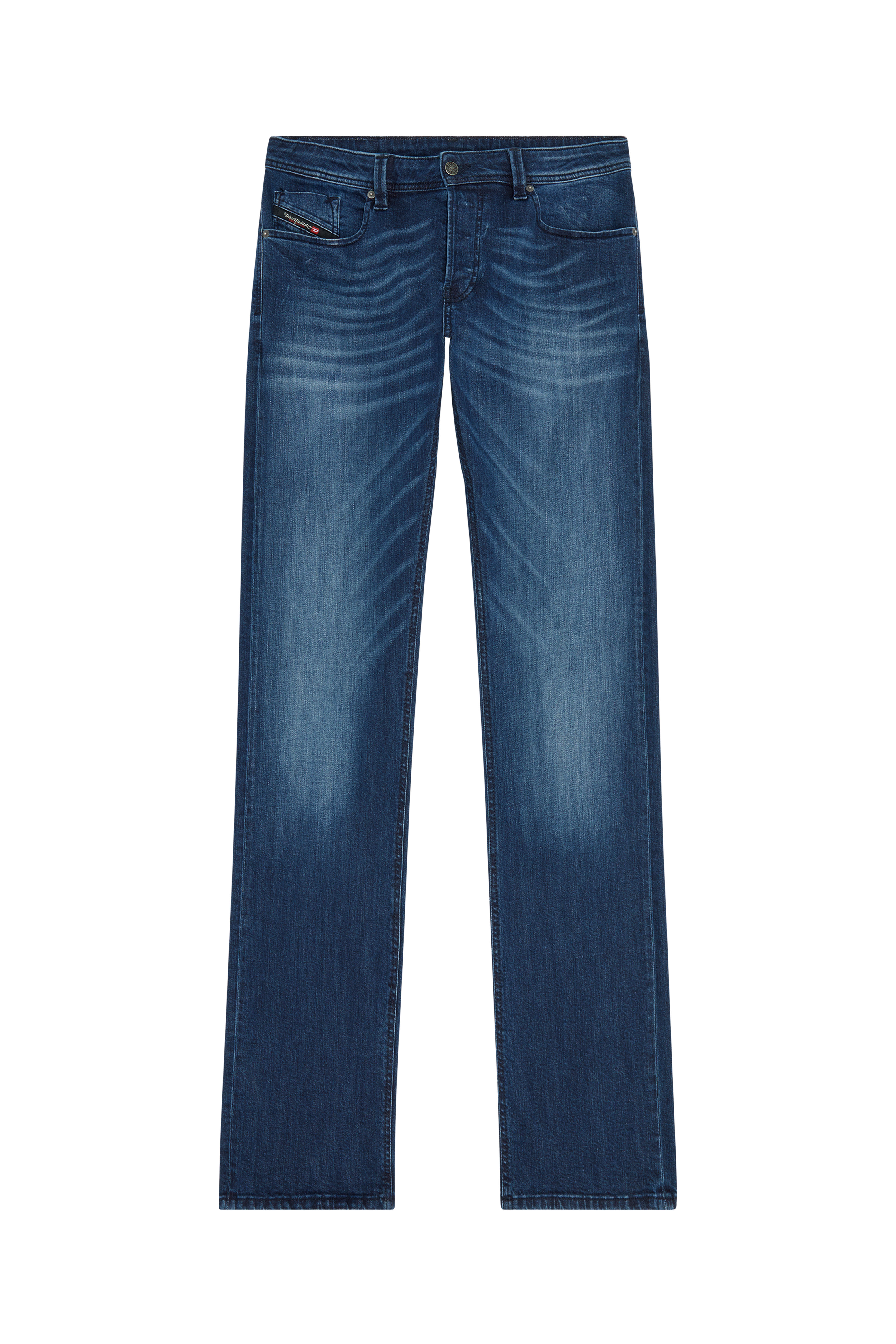 Diesel - Straight Jeans 1985 Larkee E195W, Man's Straight Jeans - 1985 Larkee in Dark Blue - 3