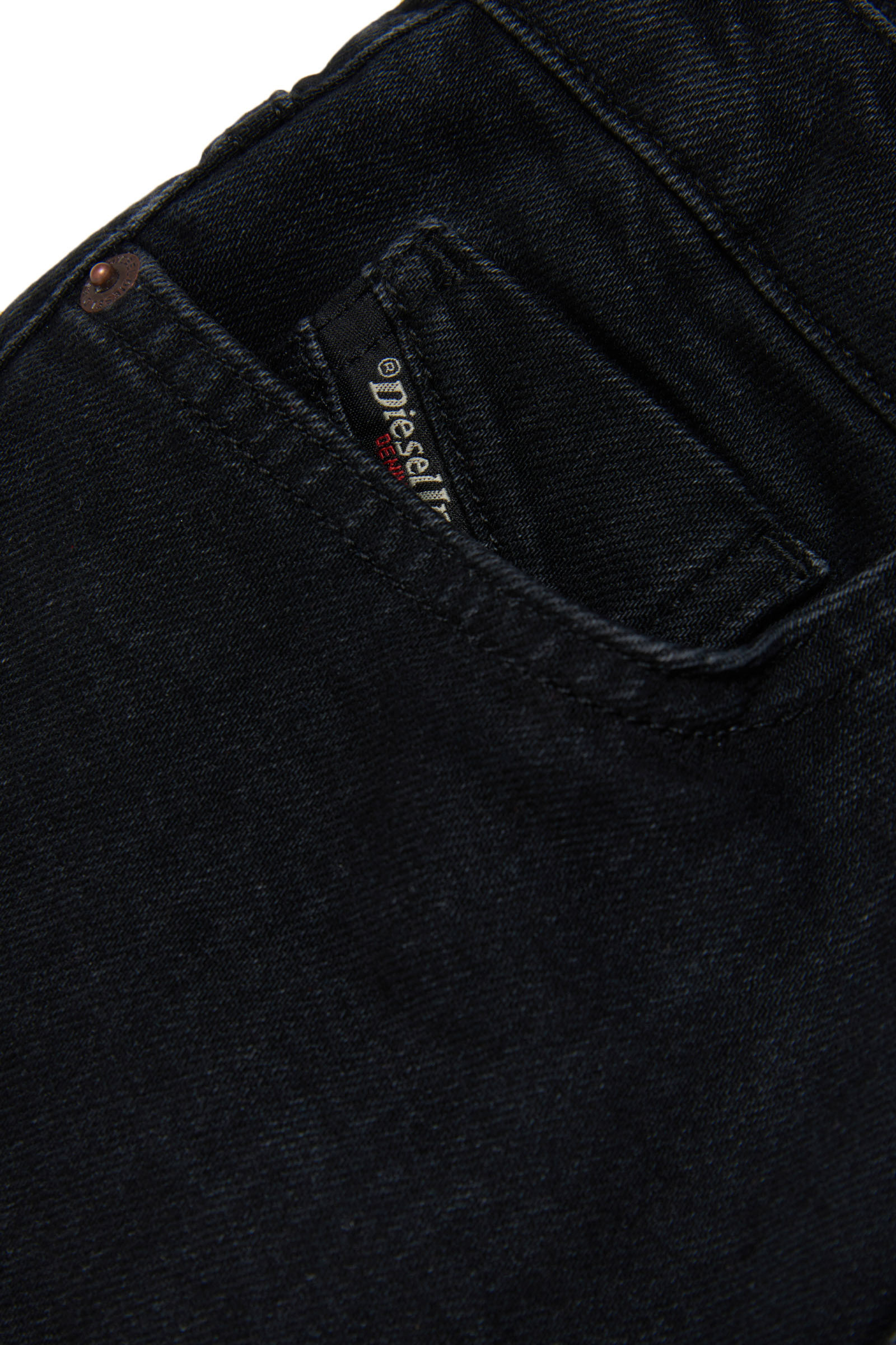 Diesel - D-MACS-SH-J, Man's Bermuda shorts in denim in Black - 3