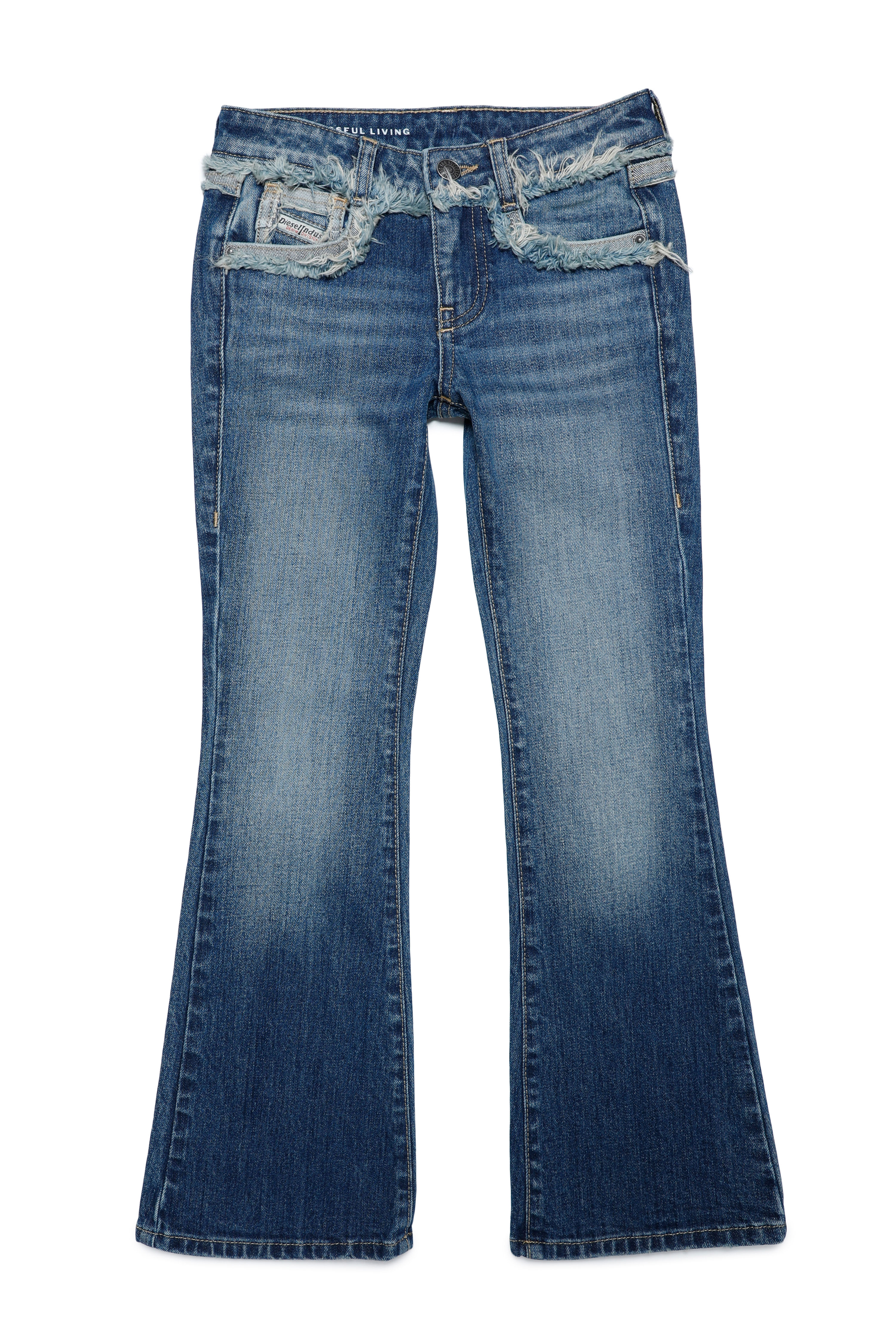 Diesel - 1969 D-EBBEY-SP-J, Woman's Bootcut Jeans - 1969 D-Ebbey in Medium blue - 1