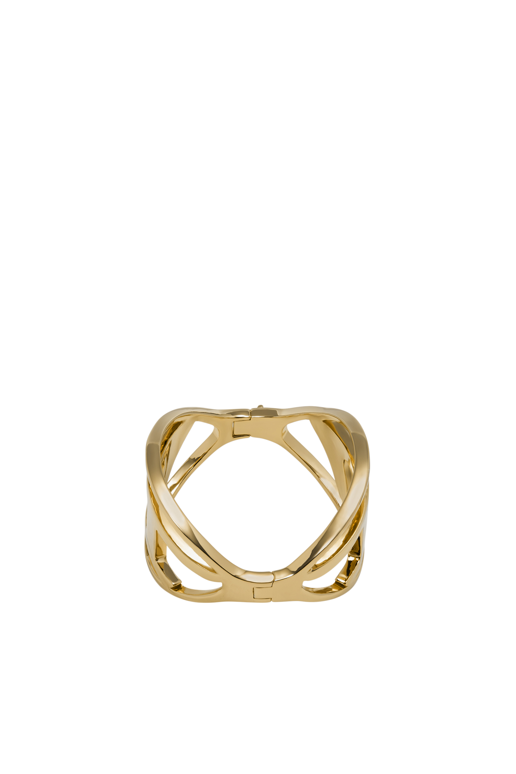 Diesel - DX1365, Unisex's Gold brass bangle bracelet in Gold - 2