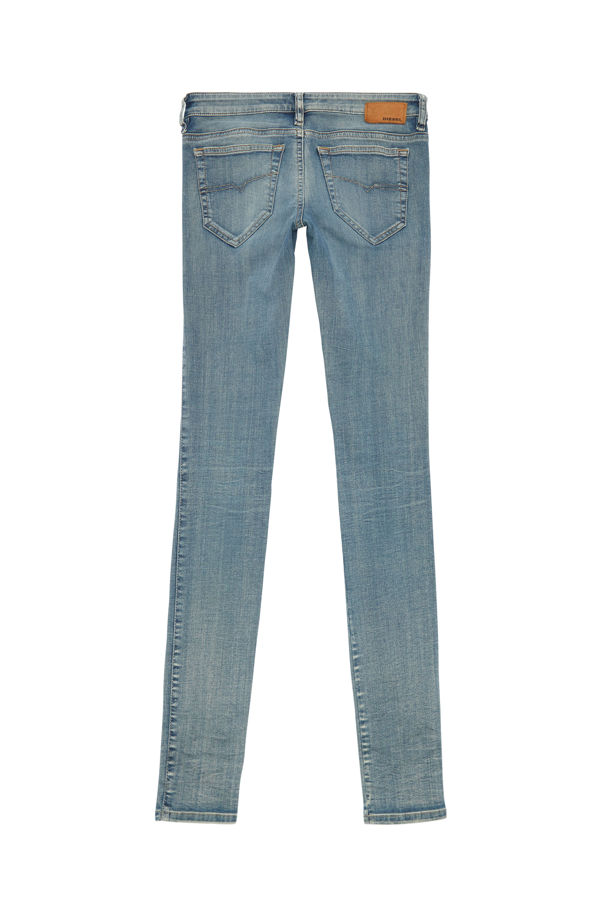 Diesel - SKINZEE-LOW, Woman's Woman - Jeans Light blue in Light Blue - 2