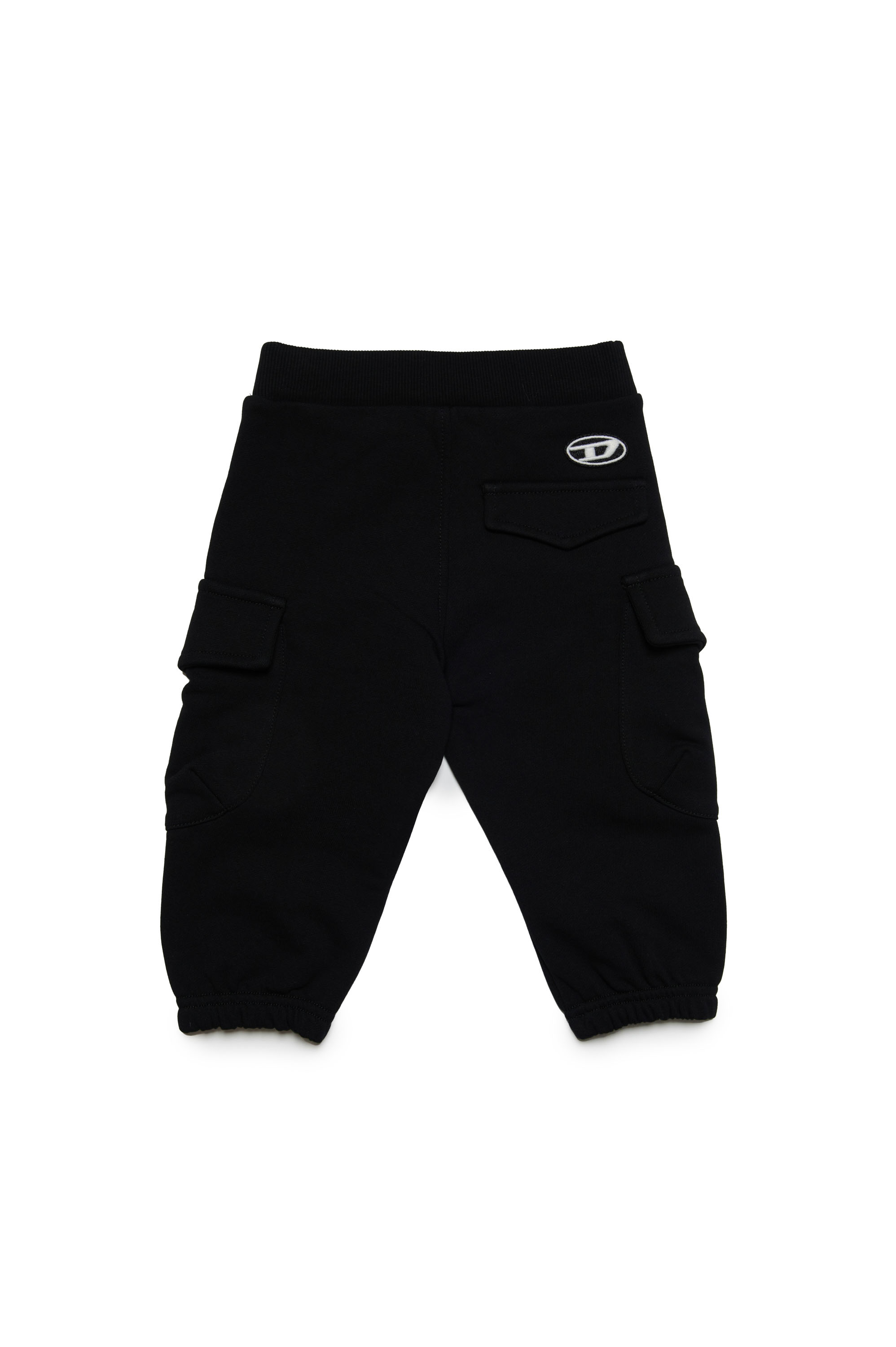 Diesel - PBLOB, Man's Cotton cargo sweatpants in Black - 2