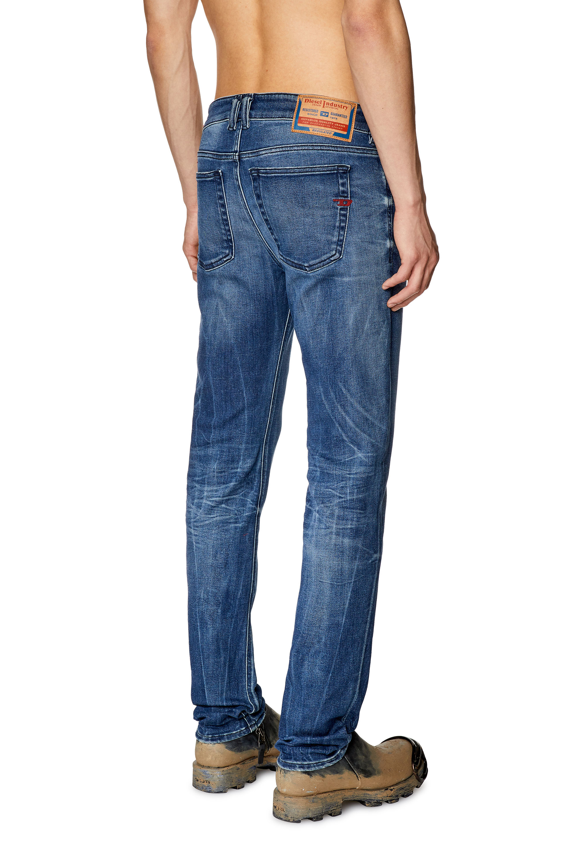 Diesel - Man's Skinny Jeans 1979 Sleenker 09G30, Medium blue - 4