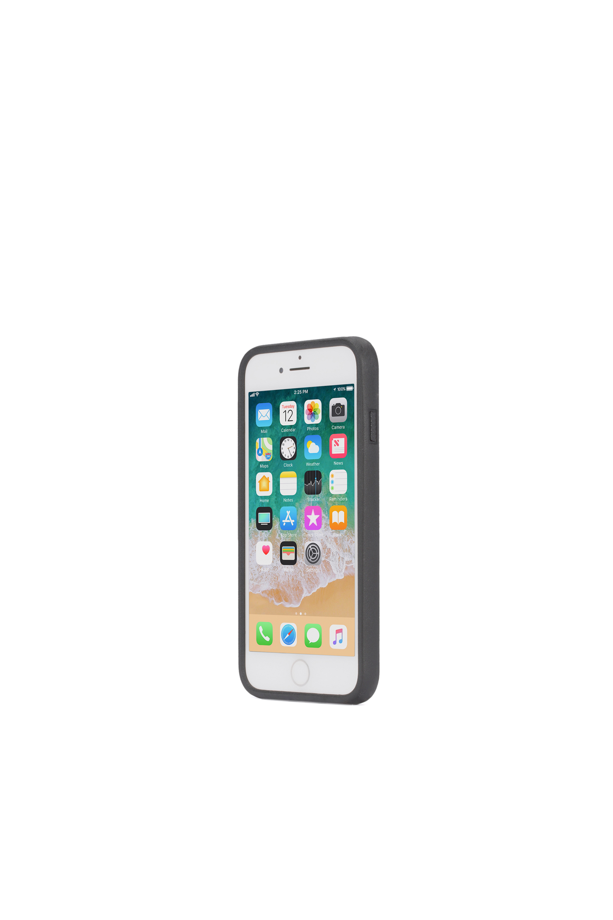 Diesel - ZIP BLACK LEATHER IPHONE 8/7/6s/6 CASE, Unisex's Zip black leather case, iPhone 8/7/6s/6 in Black - 3