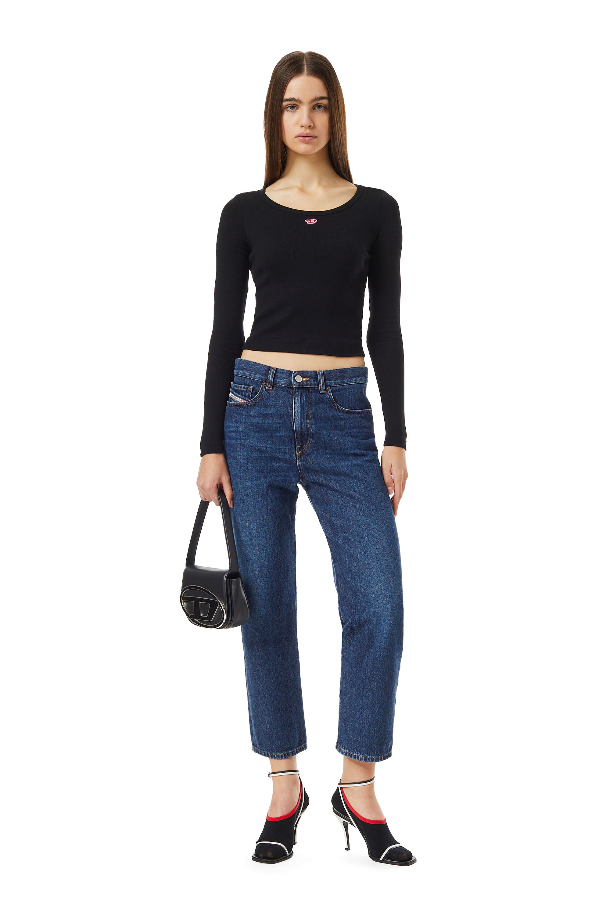 Diesel - Boyfriend Jeans 2016 D-Air 09C03, Woman's Boyfriend Jeans - 2016 D-Air in Dark Blue - 2