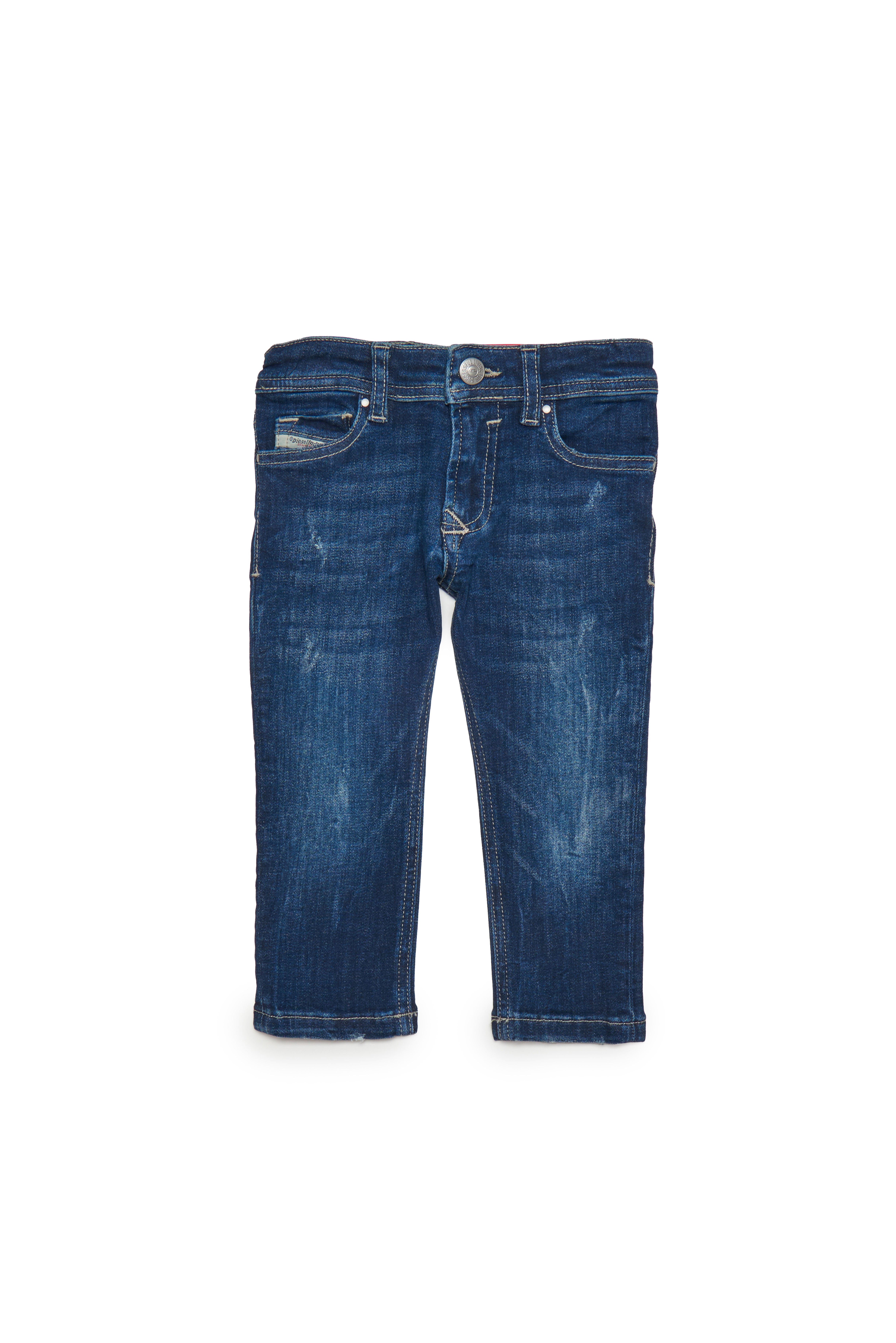 Diesel - D-SLINKIE-B, Unisex's Skinny Jeans - D-Slinkie in Dark Blue - 1