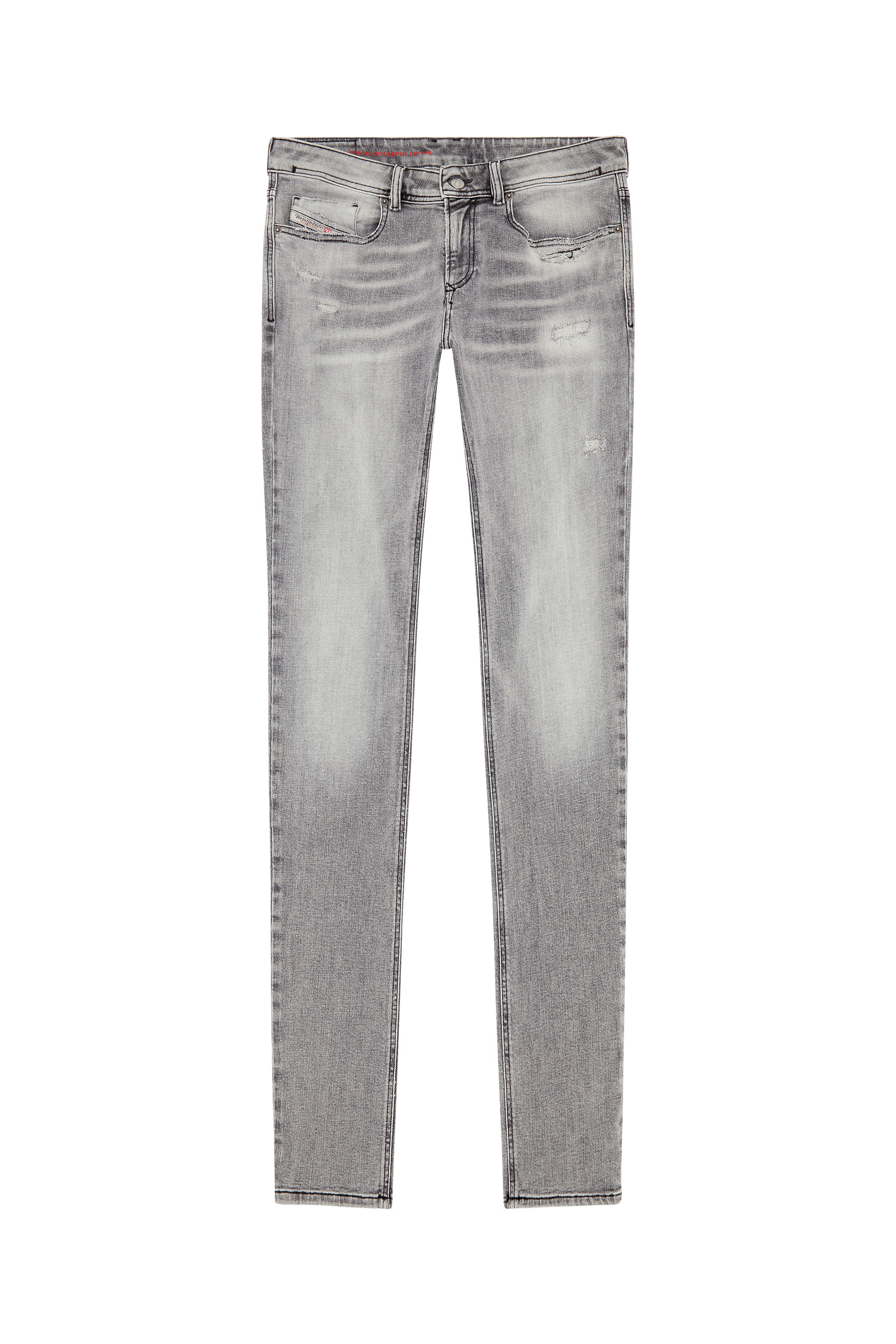 Diesel - Man's Skinny Jeans 1979 Sleenker E9B97, Black/Dark grey - 3