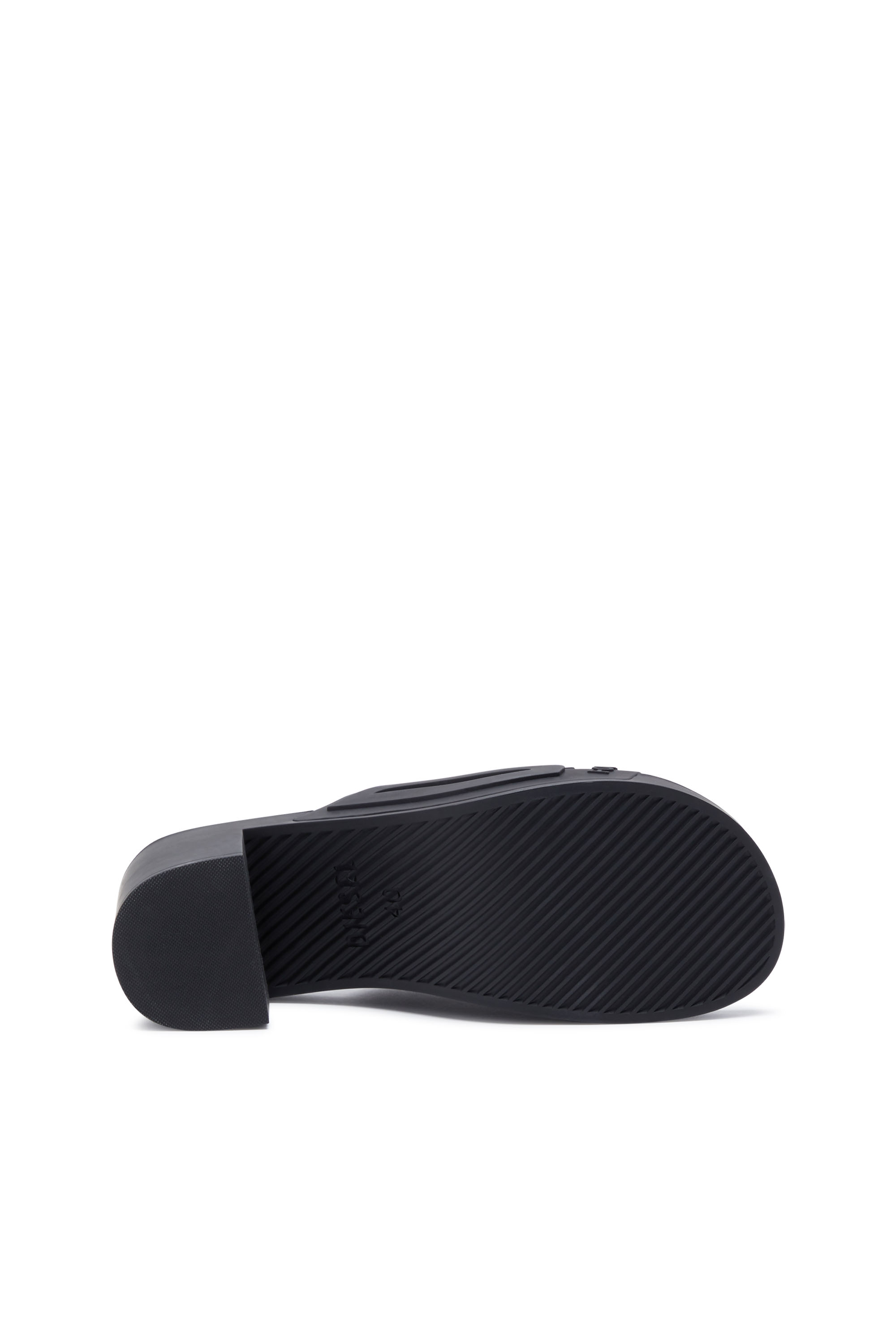 Diesel - SA-PAMELA H, Woman's Sa-Pamela-Heeled rubber pool slides in Black - 4