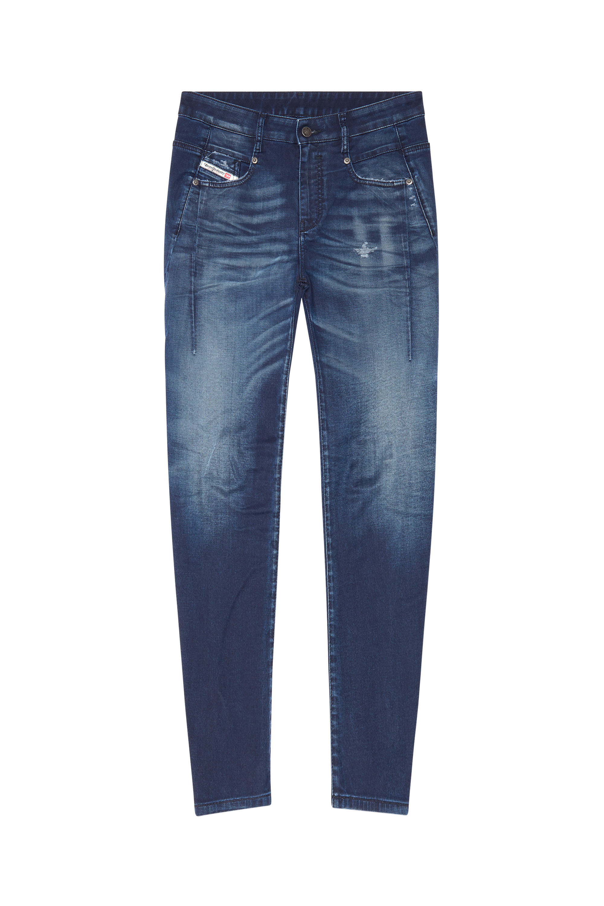 Diesel - Boyfriend 2041 D-Fayza Joggjeans® 068FQ, Woman's Boyfriend 2041 D-Fayza Joggjeans® in Dark Blue - 3
