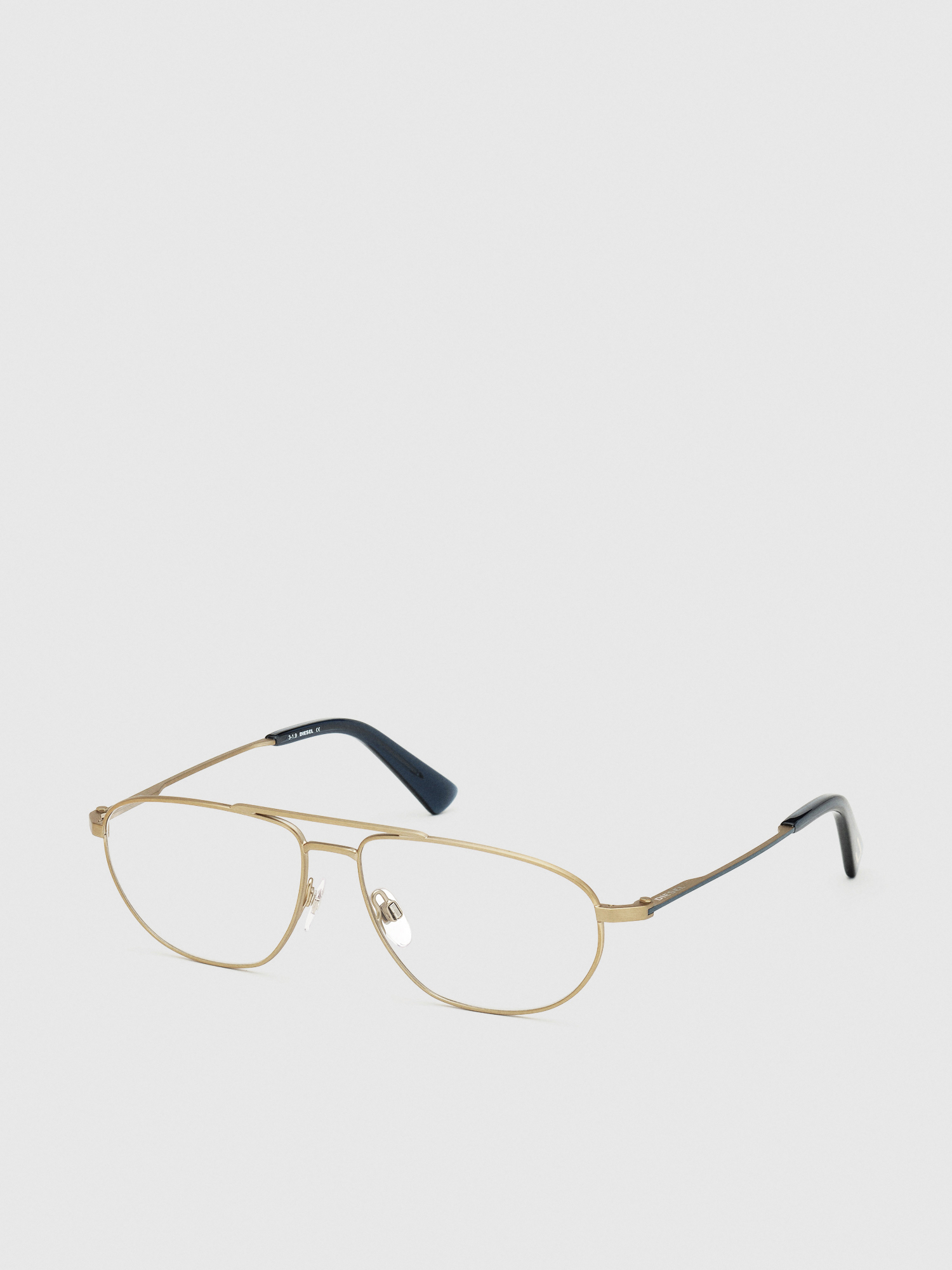 Diesel - DL5359, Man's Metal navigator Eyeglasses in Gold - 3