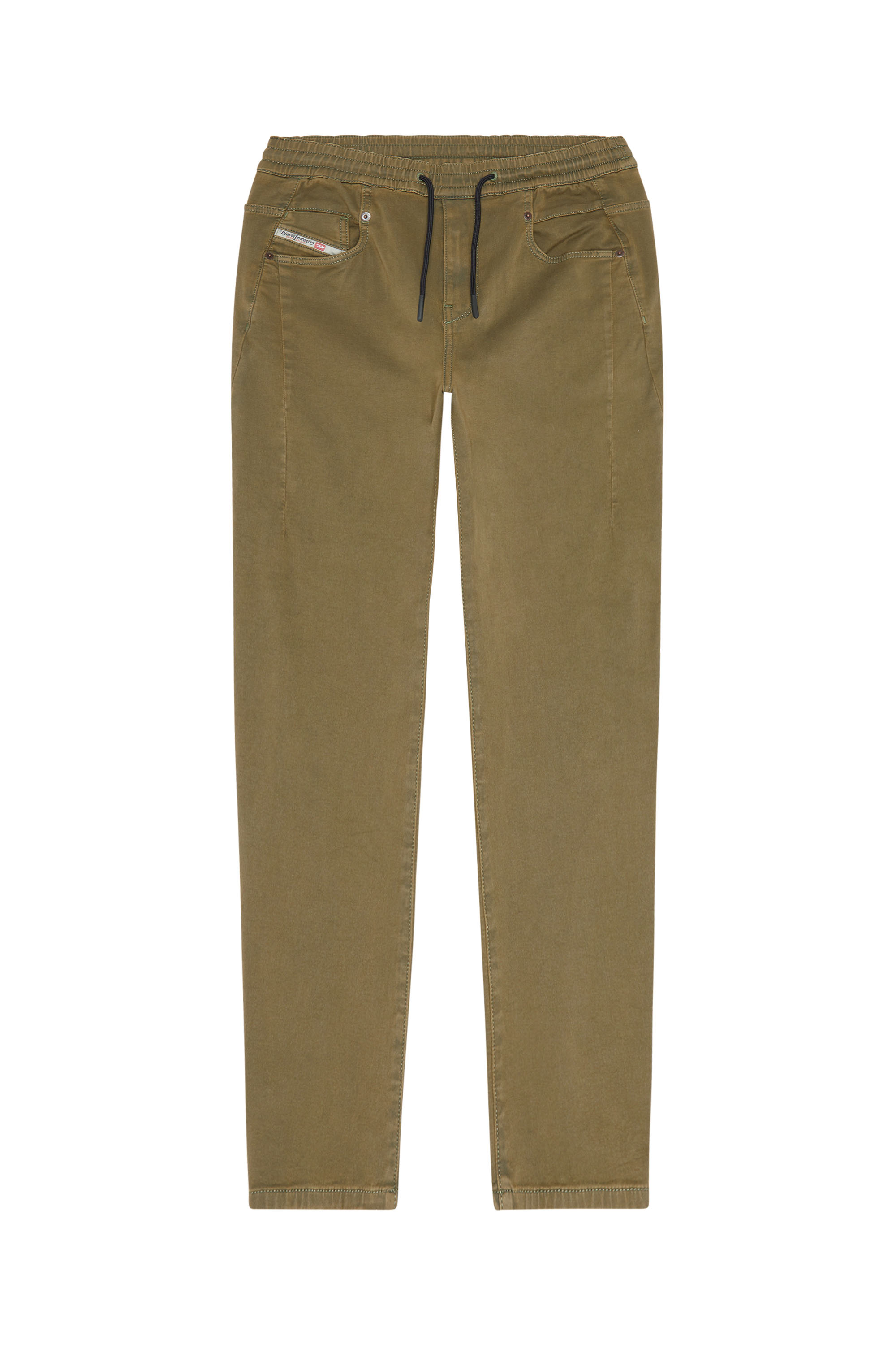 Diesel - Boyfriend 2041 D-Fayza Joggjeans® 068DY, Woman's Boyfriend 2041 D-Fayza Joggjeans® in Military Green - 3