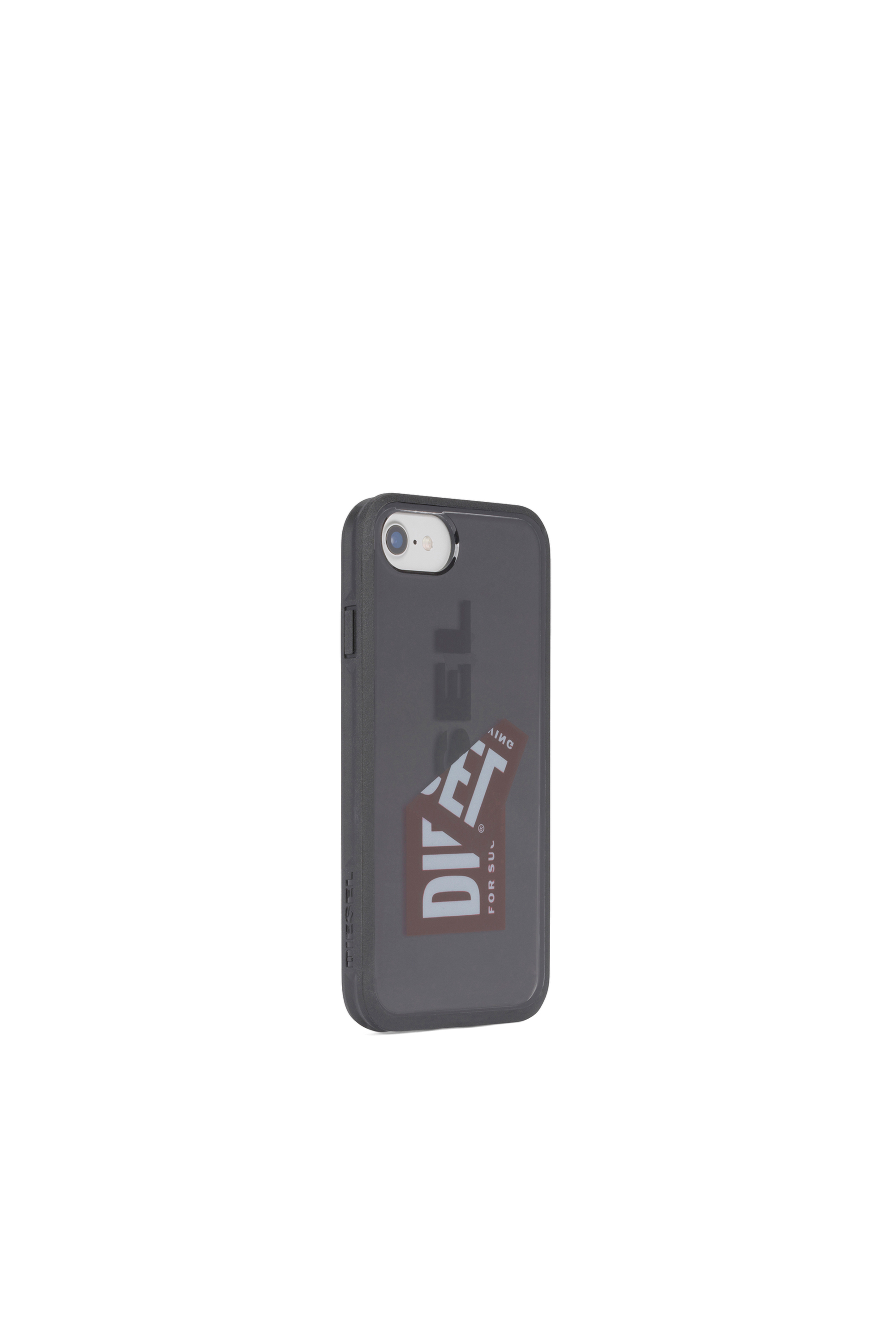 Diesel - STICKER IPHONE 8/7/6S/6 CASE, Unisex's Diesel logo resin case, iPhone 8/7/6s/6 in Black - 4