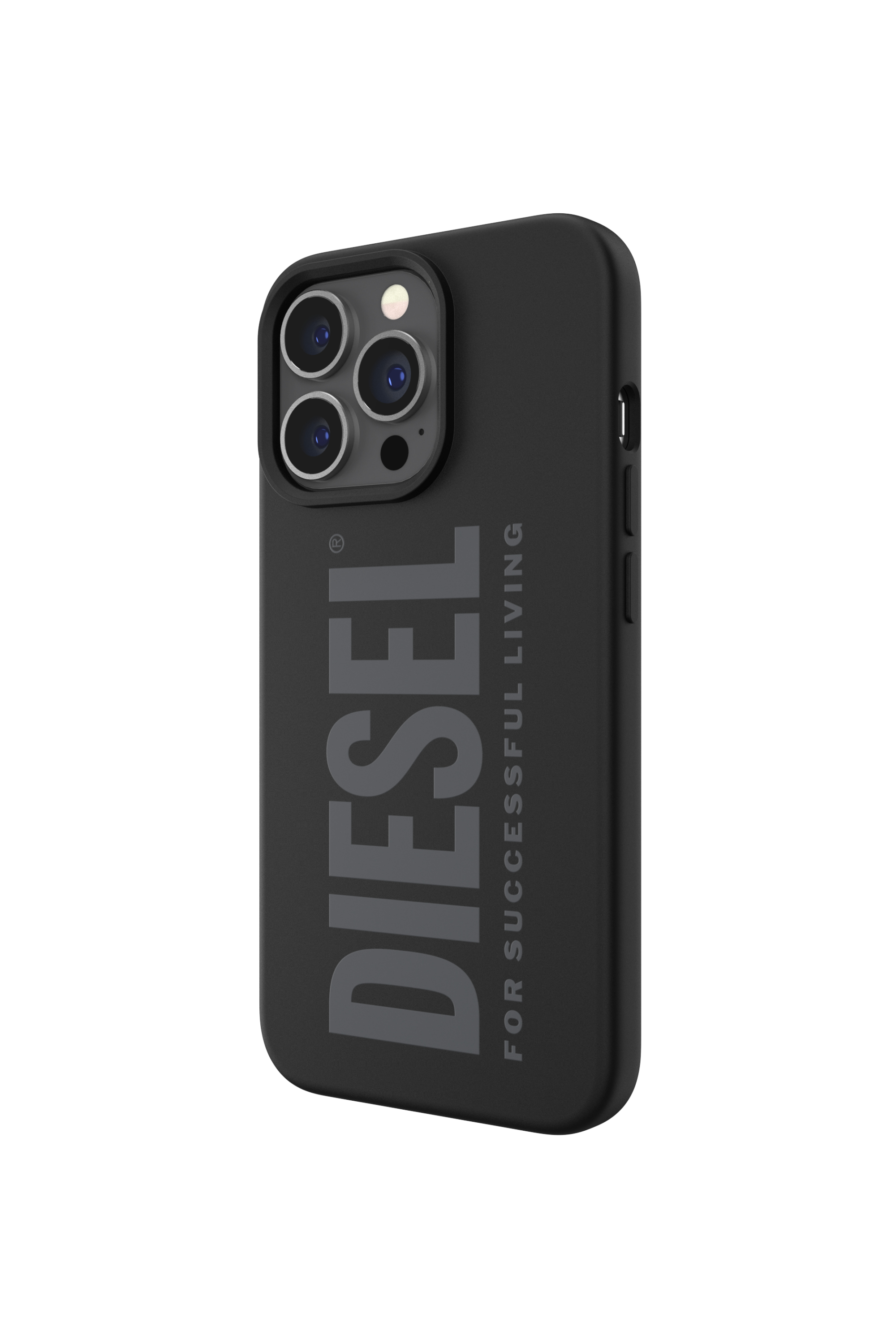 Diesel - 47163 SILICONE CASE, Unisex's Silicone case for iPhone 13/13Pro in Black - 4