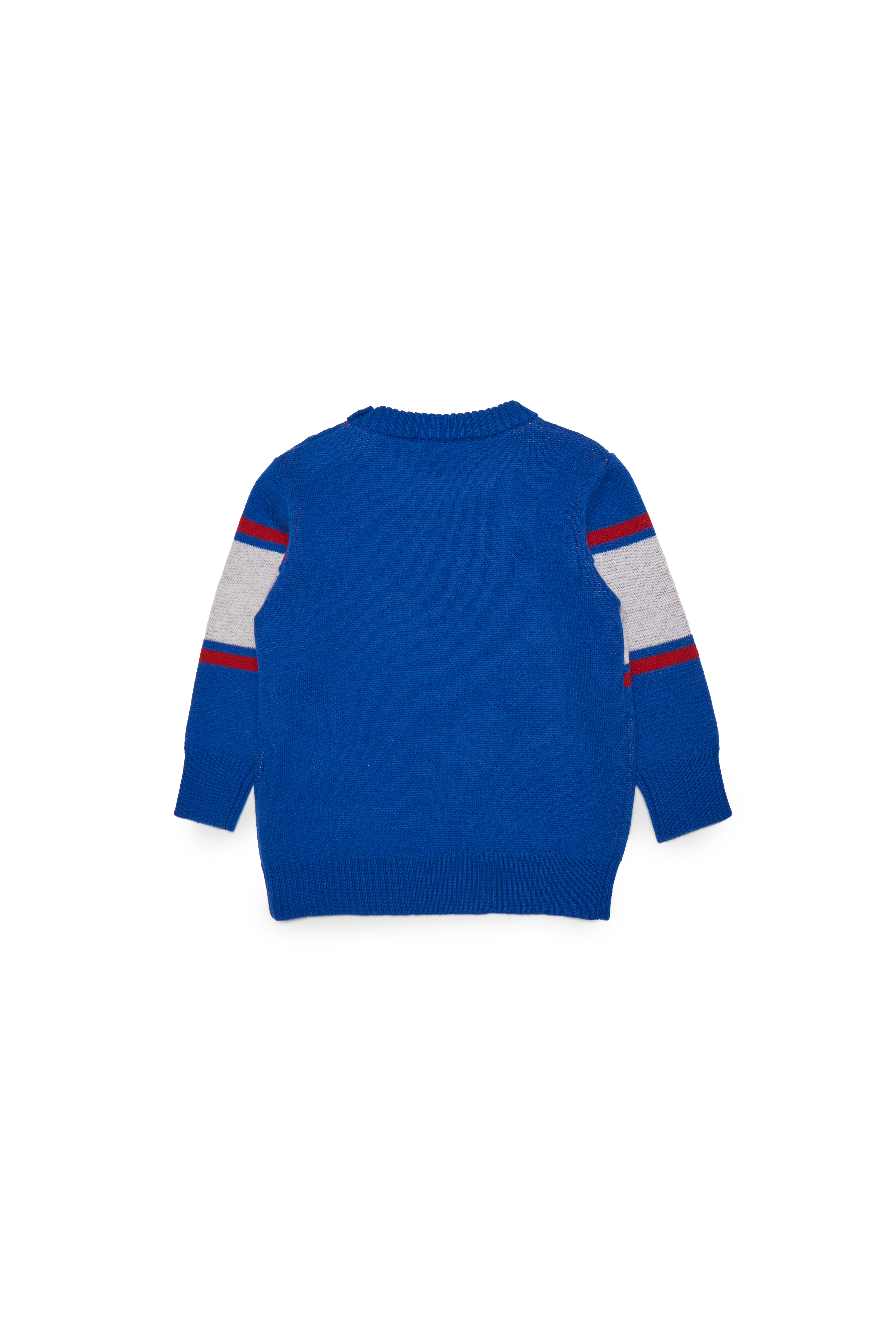 Diesel - KOSPIB, Man's Wool blend jumper with college logo in Blue - 2