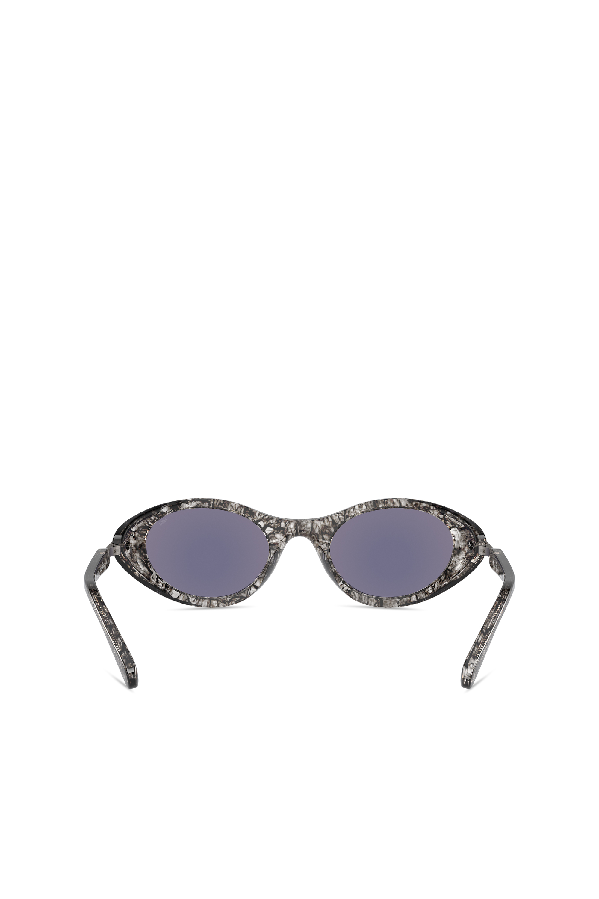 Diesel - 0DL2004, Unisex's Wrap-around shape sunglasses in Smoke Havana/Peacock - 4