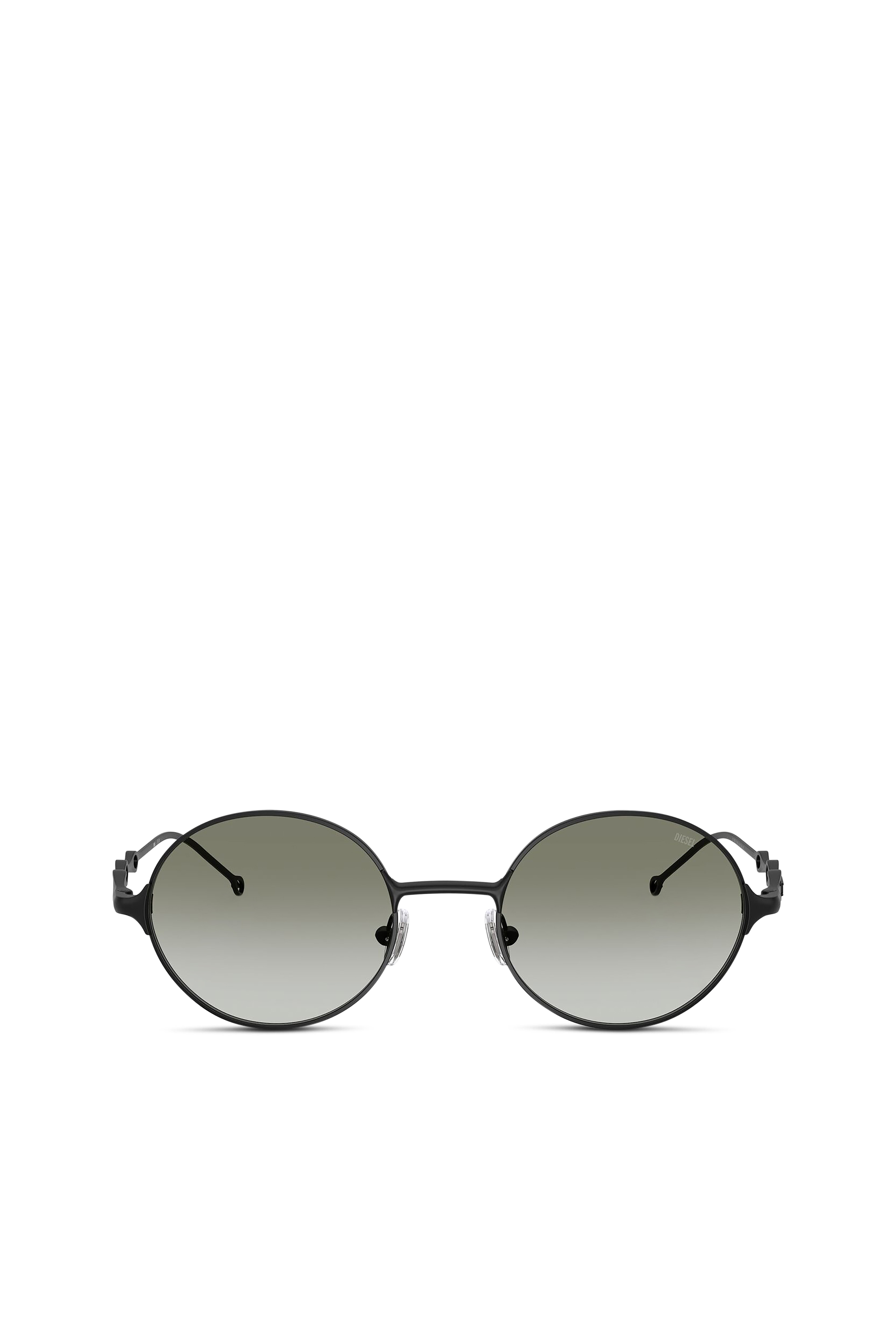 Diesel - 0DL1008, Unisex's Square sunglasses in Black/Green - 2