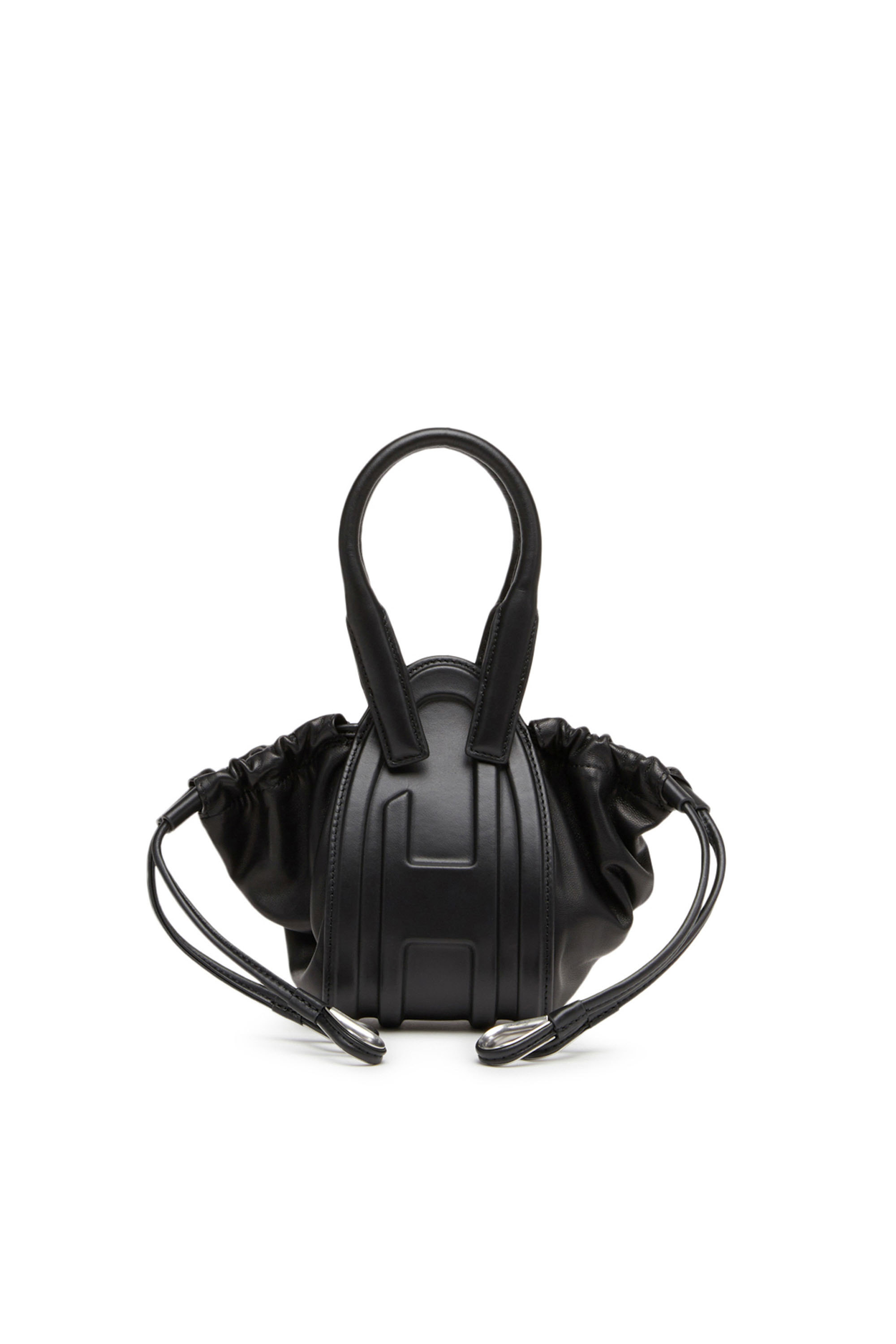 Diesel - 1DR-FOLD XXS, Woman's 1DR-Fold XXS - Handbag in nappa leather in Black - 1