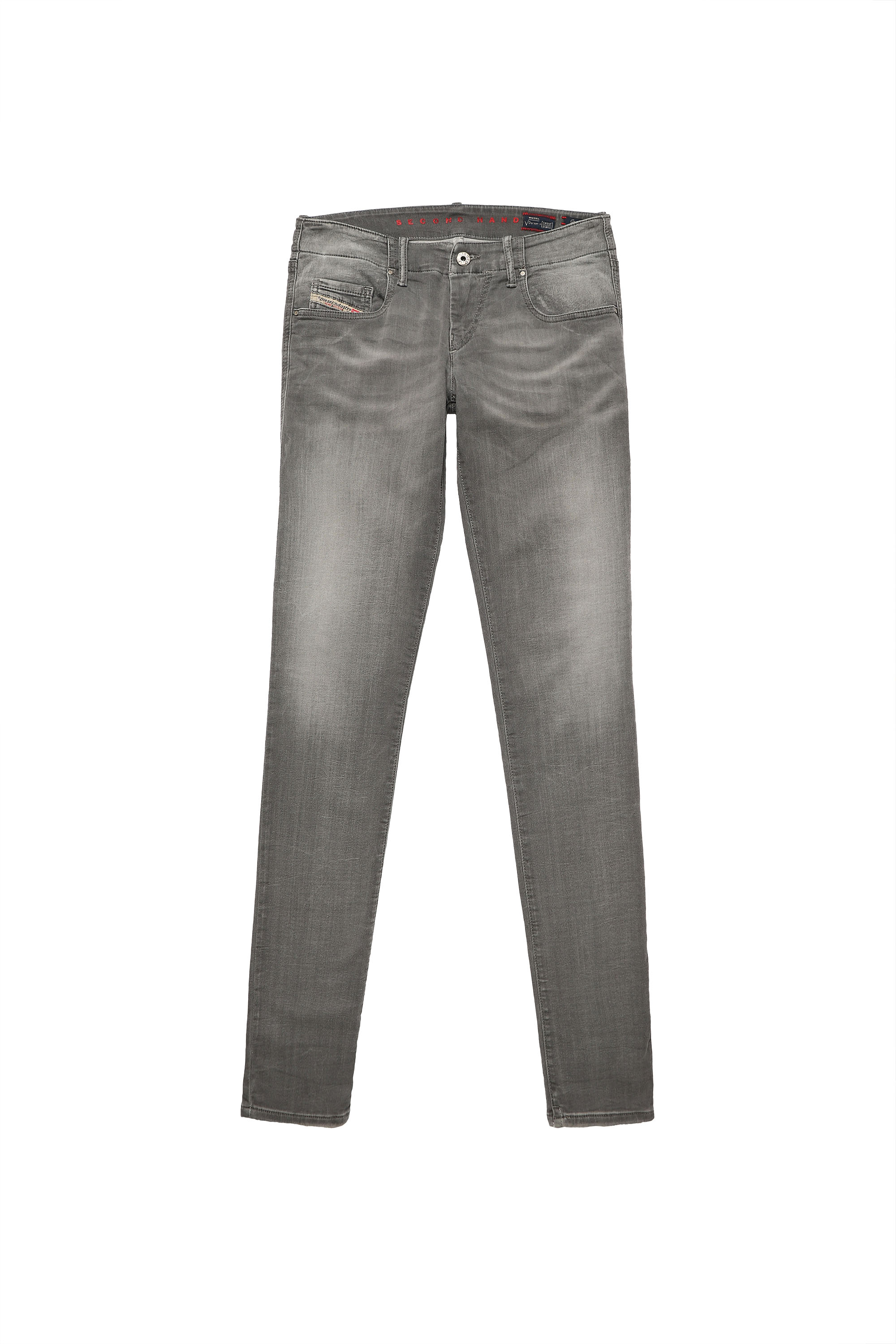 Diesel - GRUPEE JoggJeans®, Woman's Diesel Woman - Jeans Light grey in Light Grey - 1