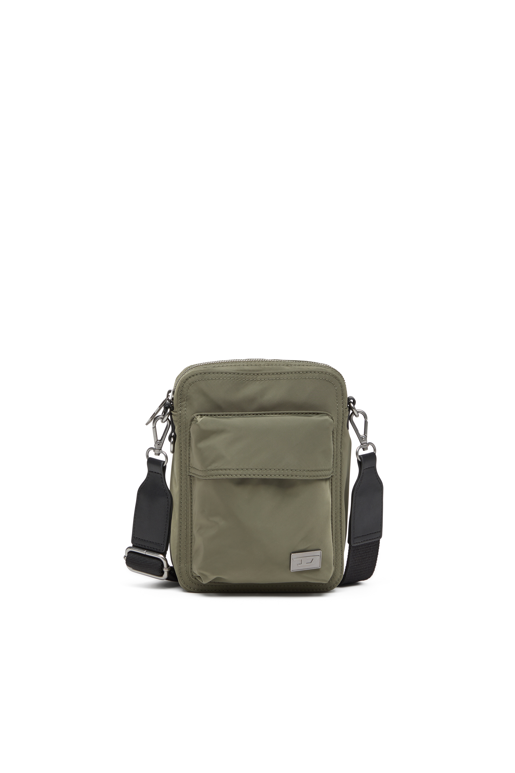 Diesel - MULTI-PKTS CROSSBODY X, Unisex's Crossbody bag in utilitarian shell in Green - 1