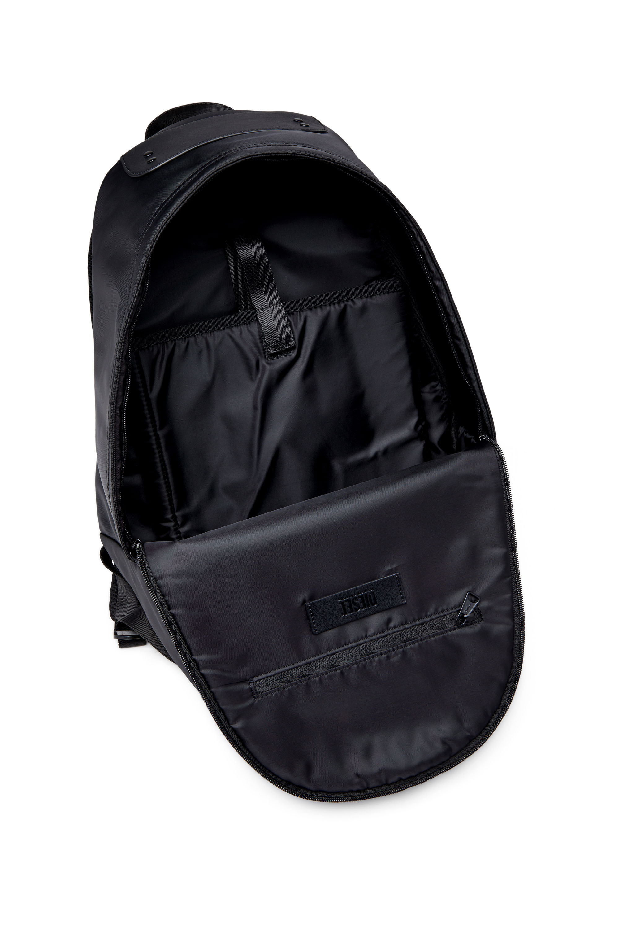 Diesel - RINKE BACKPACK, Man's Rinke Backpack - Backpack in technical fabric with logo in Black - 4