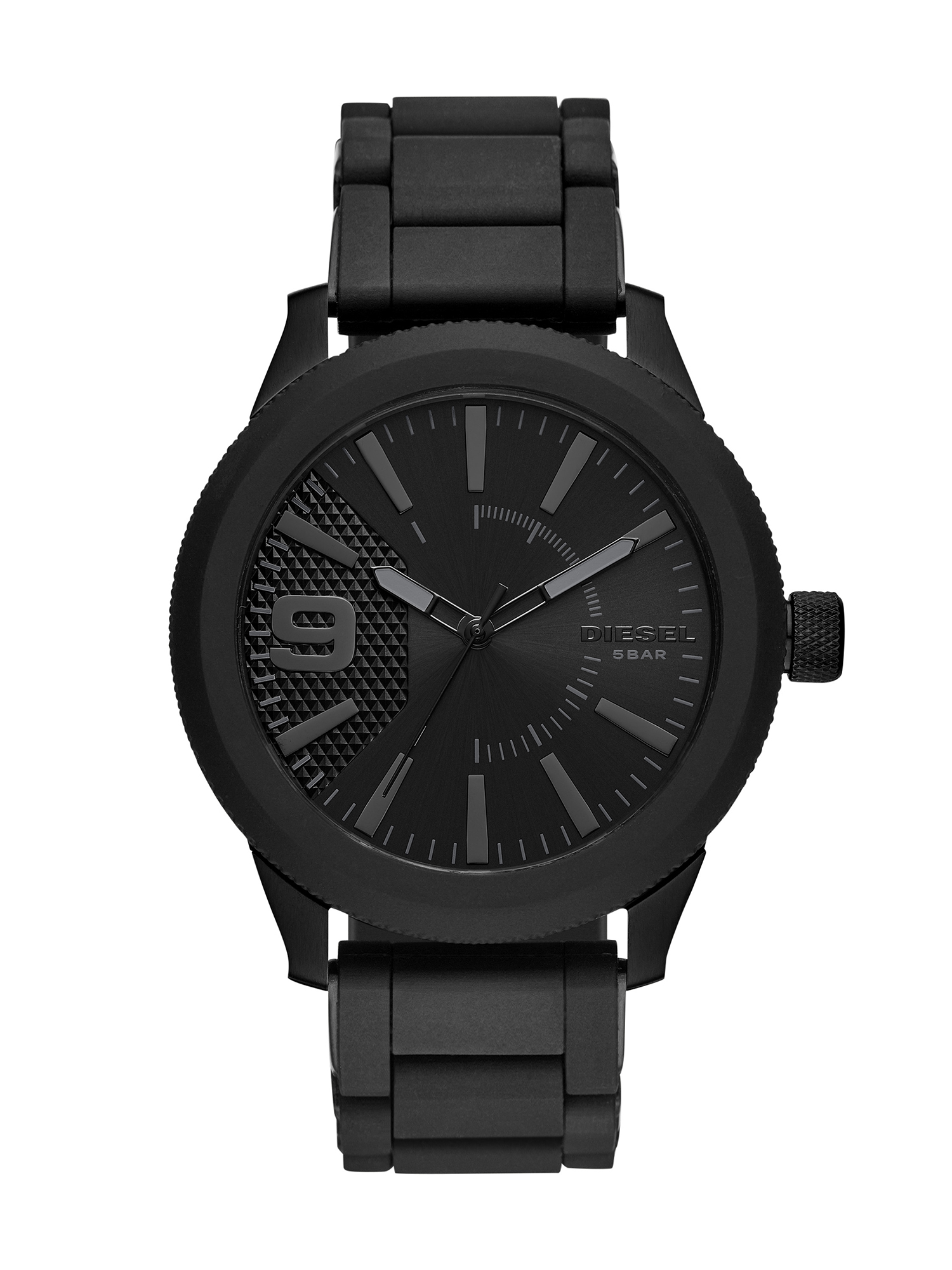Diesel - DZ1873, Man's Three-hand watch in black stainless steel in Black - 1