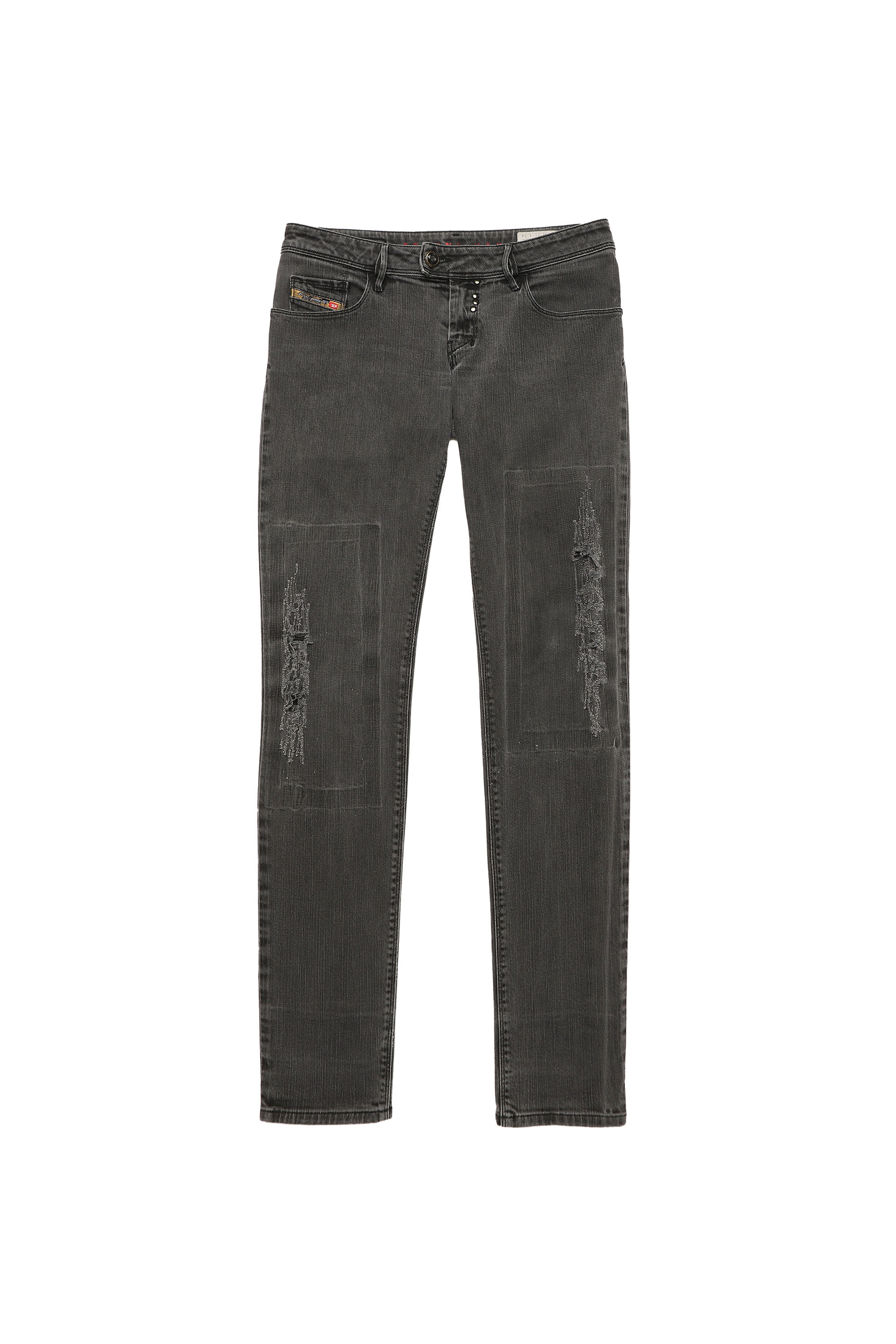 Diesel - NEVY, Woman's Diesel Woman - Jeans Dark grey in Dark grey - 1