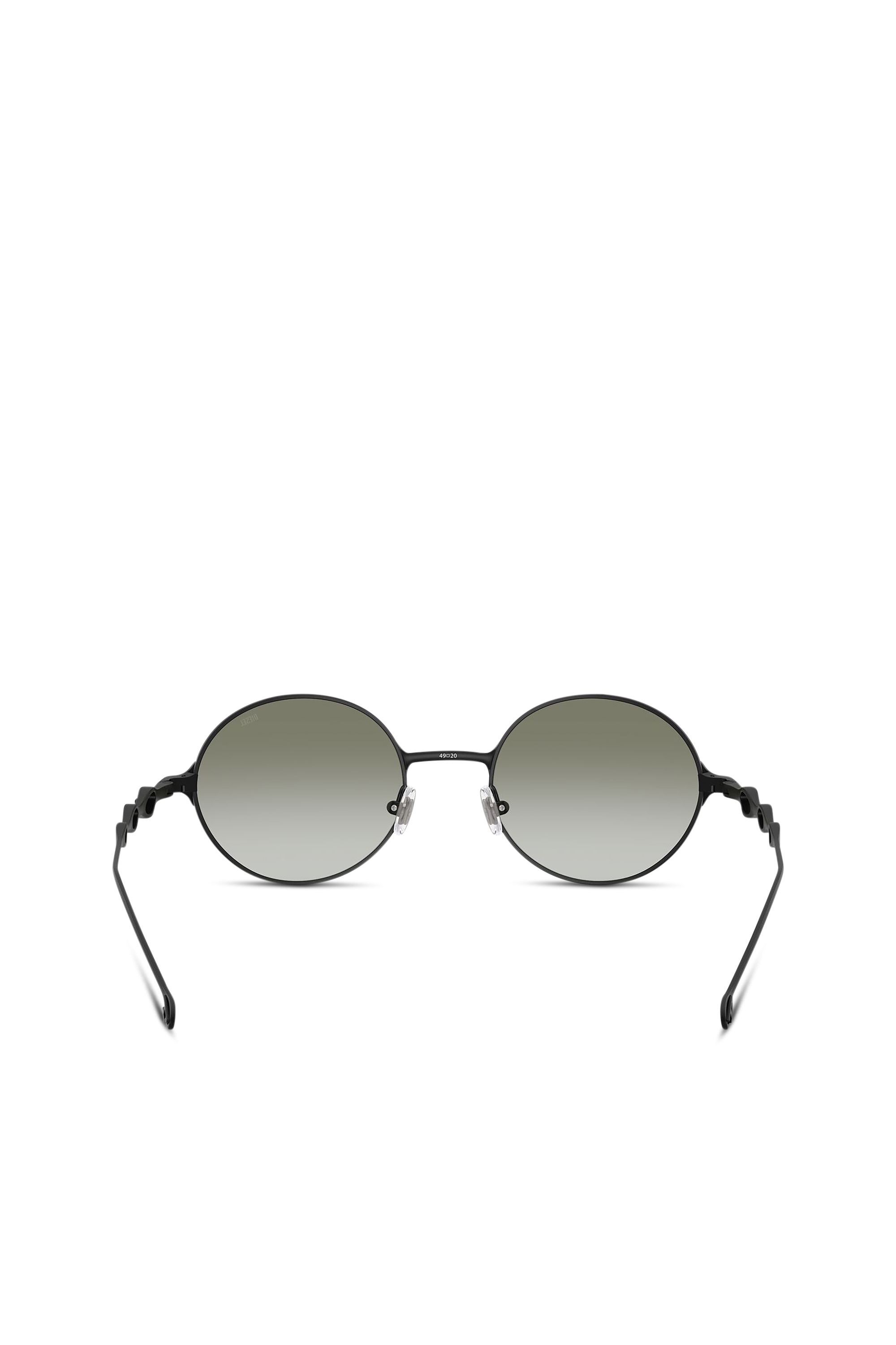 Diesel - 0DL1008, Unisex's Square sunglasses in Black/Green - 4