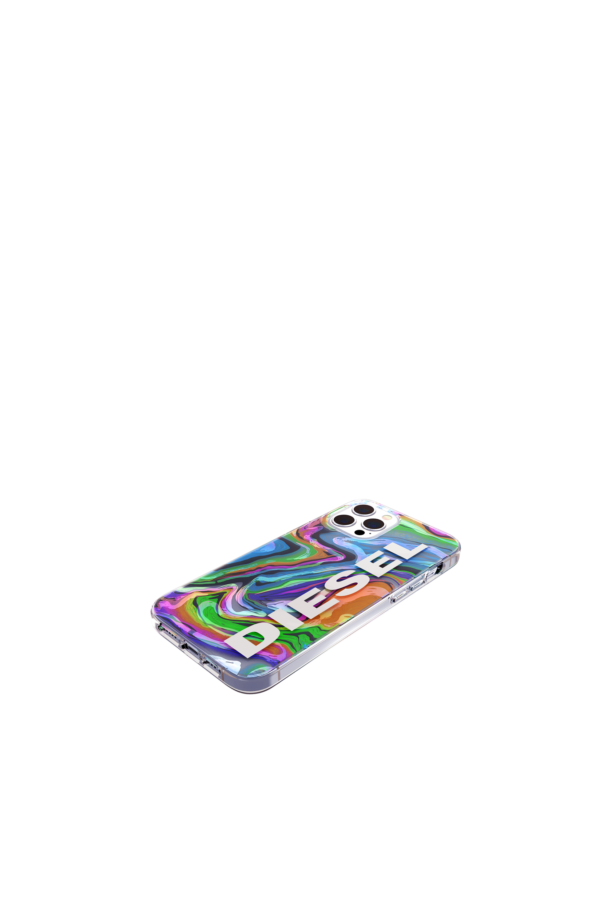 Diesel - 44316  STANDARD CASES, Unisex's Clear case digital holographic for iPhone 12 Pro Max in Multicolor - 4