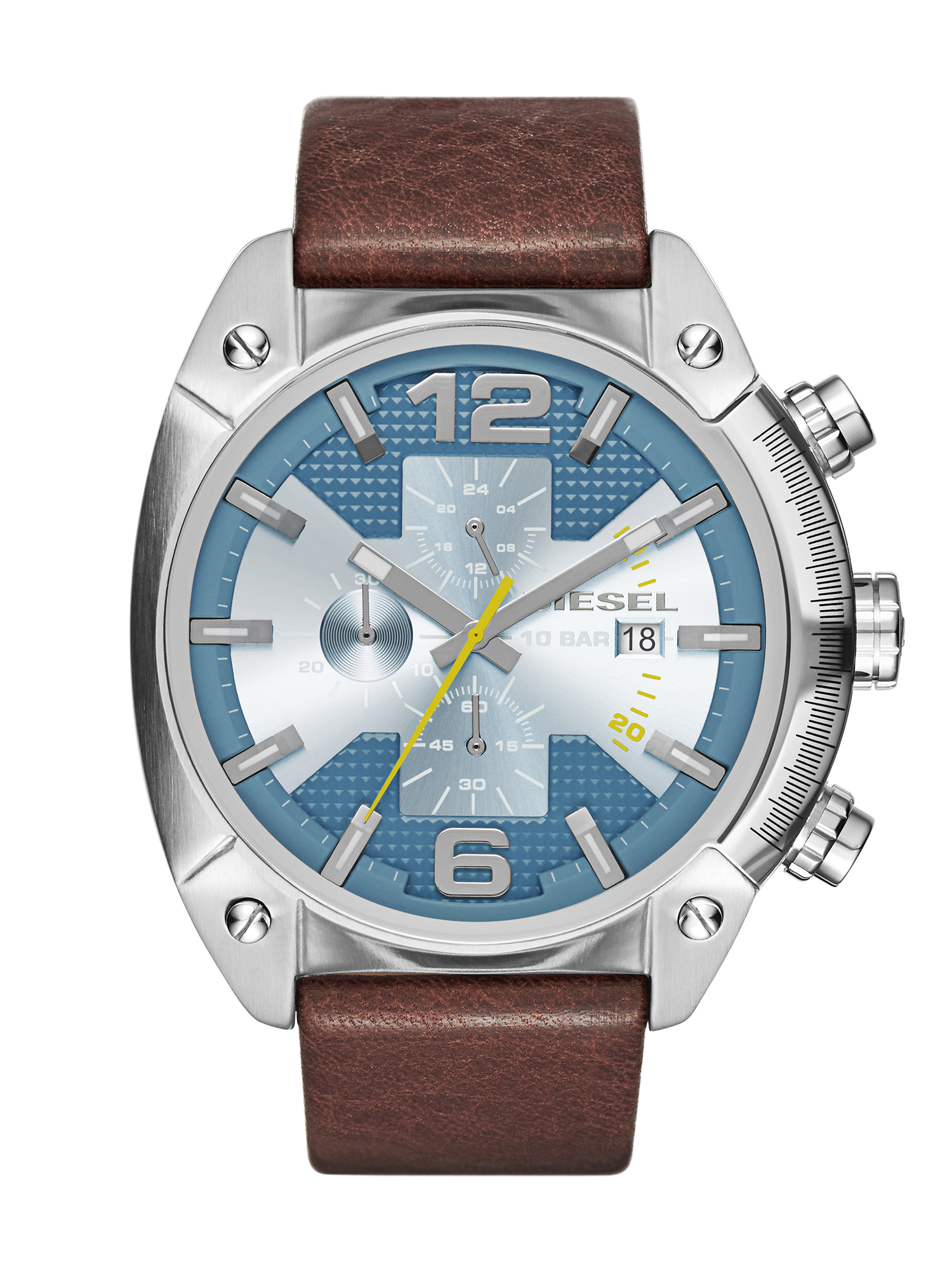 Diesel - DZ4340 OVERFLOW, Man's Quartz analog watch in Brown - 1