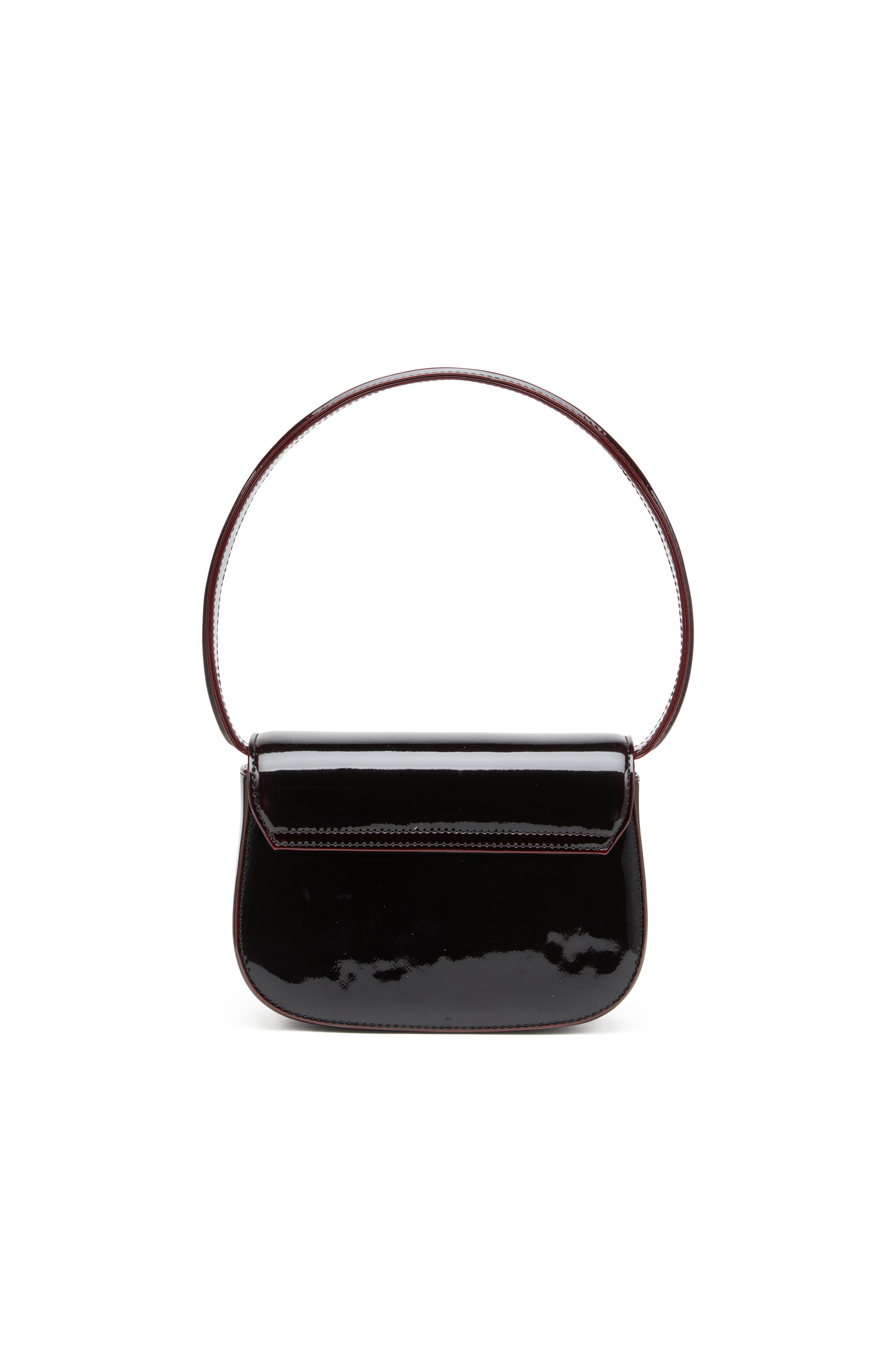 Diesel - 1DR, Woman's Iconic 1DR bag in liquid PU in Burgundy - 2