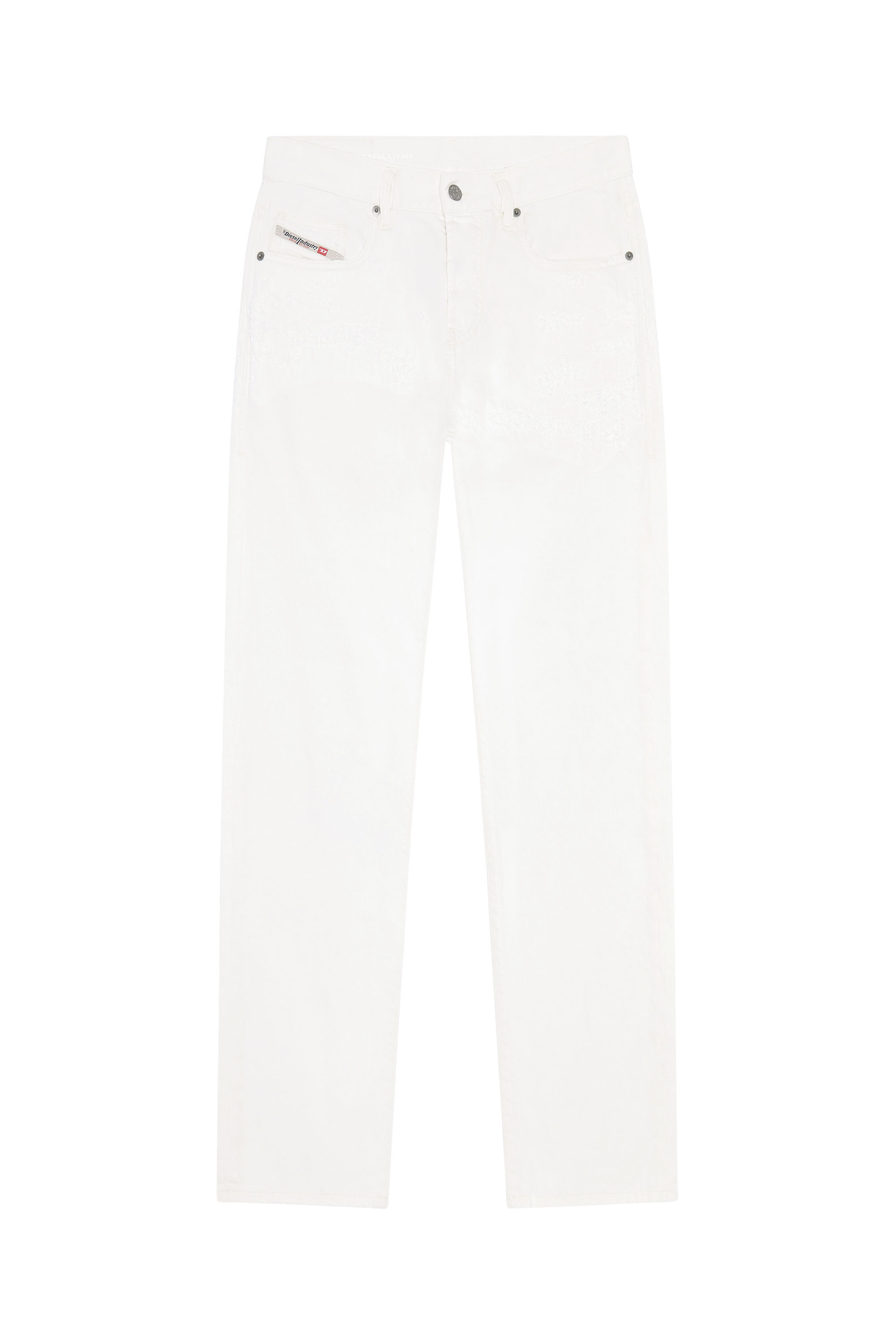 Diesel - Man's Straight Jeans 2020 D-Viker 068HB, White - 3