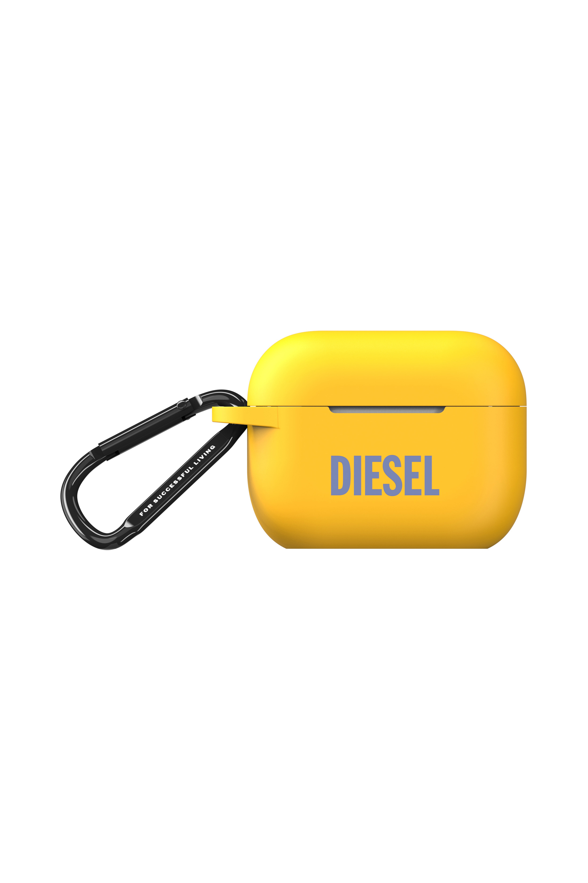 Diesel - 48322 AIRPOD CASE, Unisex's Airpod case silicone  for AirPods pro in Yellow - 1