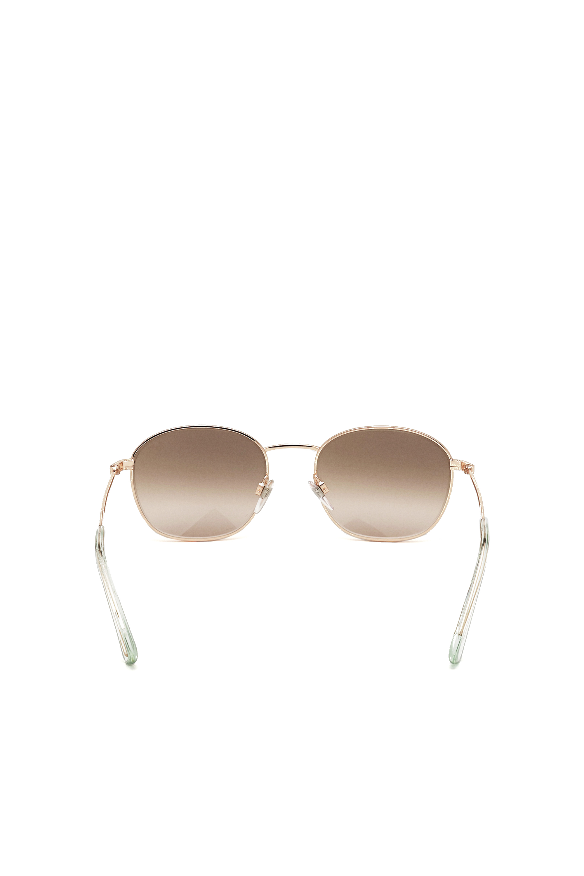 Diesel - DL0307, Unisex's Unisex sunglasses with rounded silhouette in Face Powder - 4