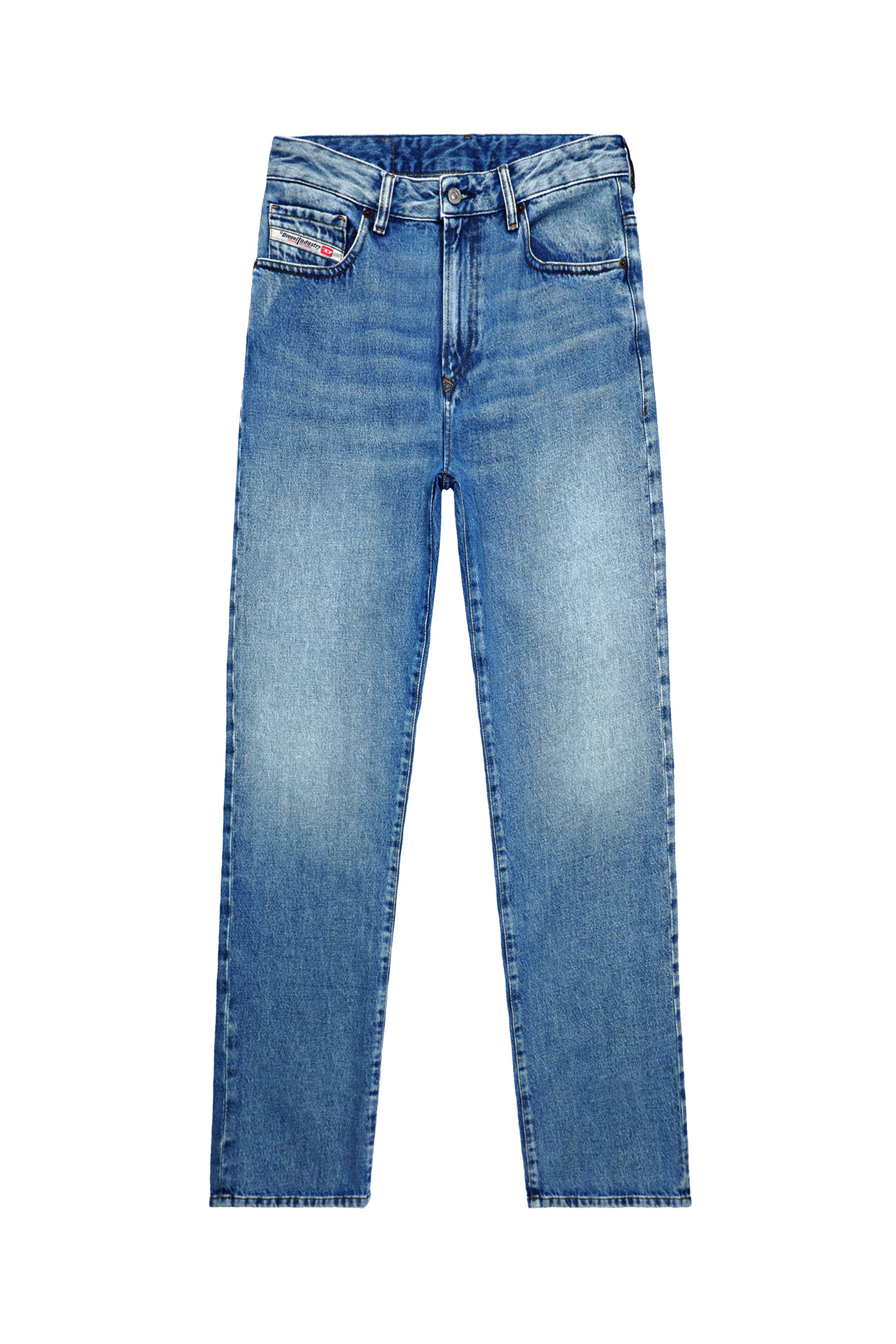 Diesel - Straight Jeans 1999 D-Reggy 09C16, Woman's Straight Jeans - 1999 D-Reggy in Medium blue - 3