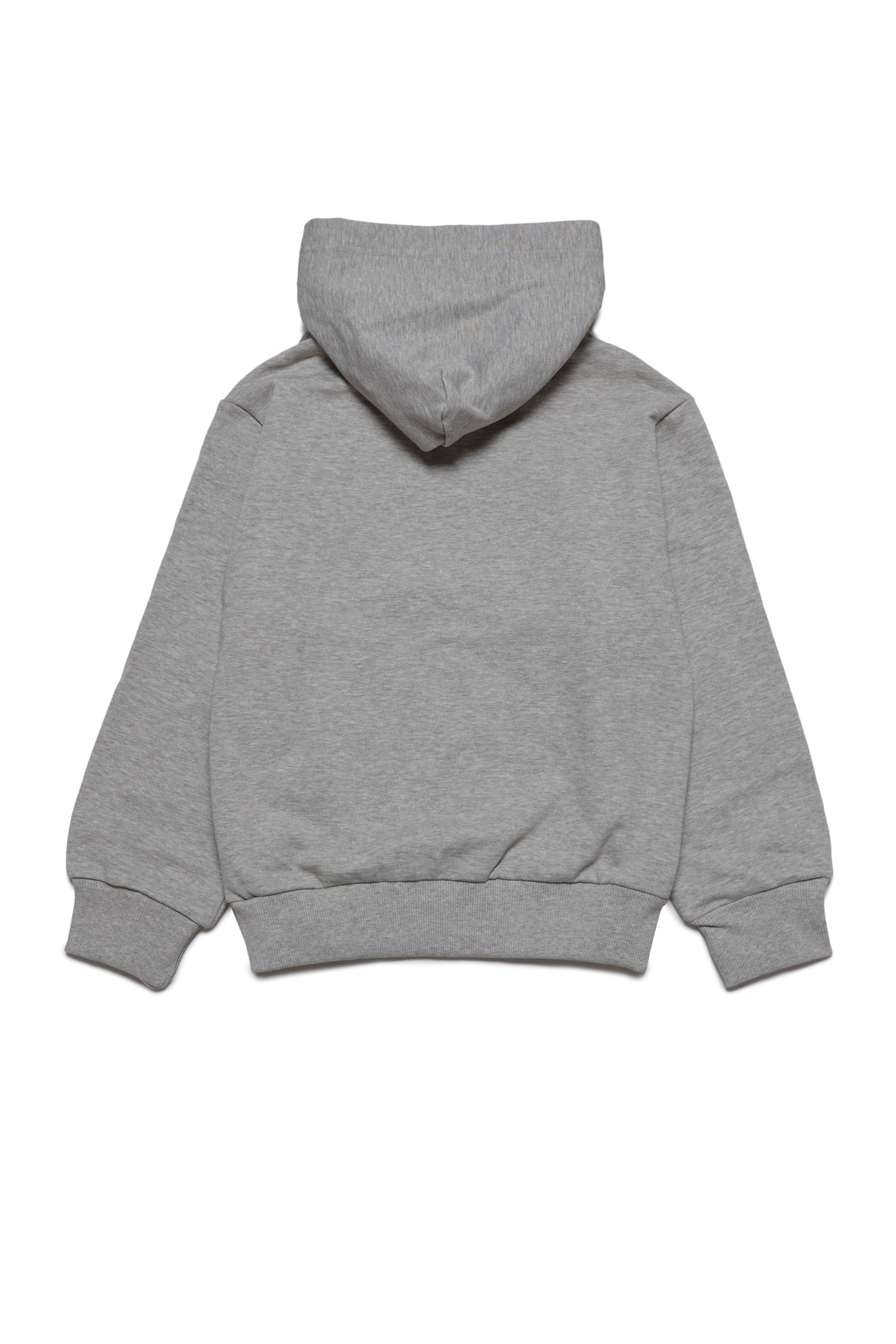 Diesel - LSFORT DI OVER HOOD, Unisex's Hoodie with logo print in Grey - 2