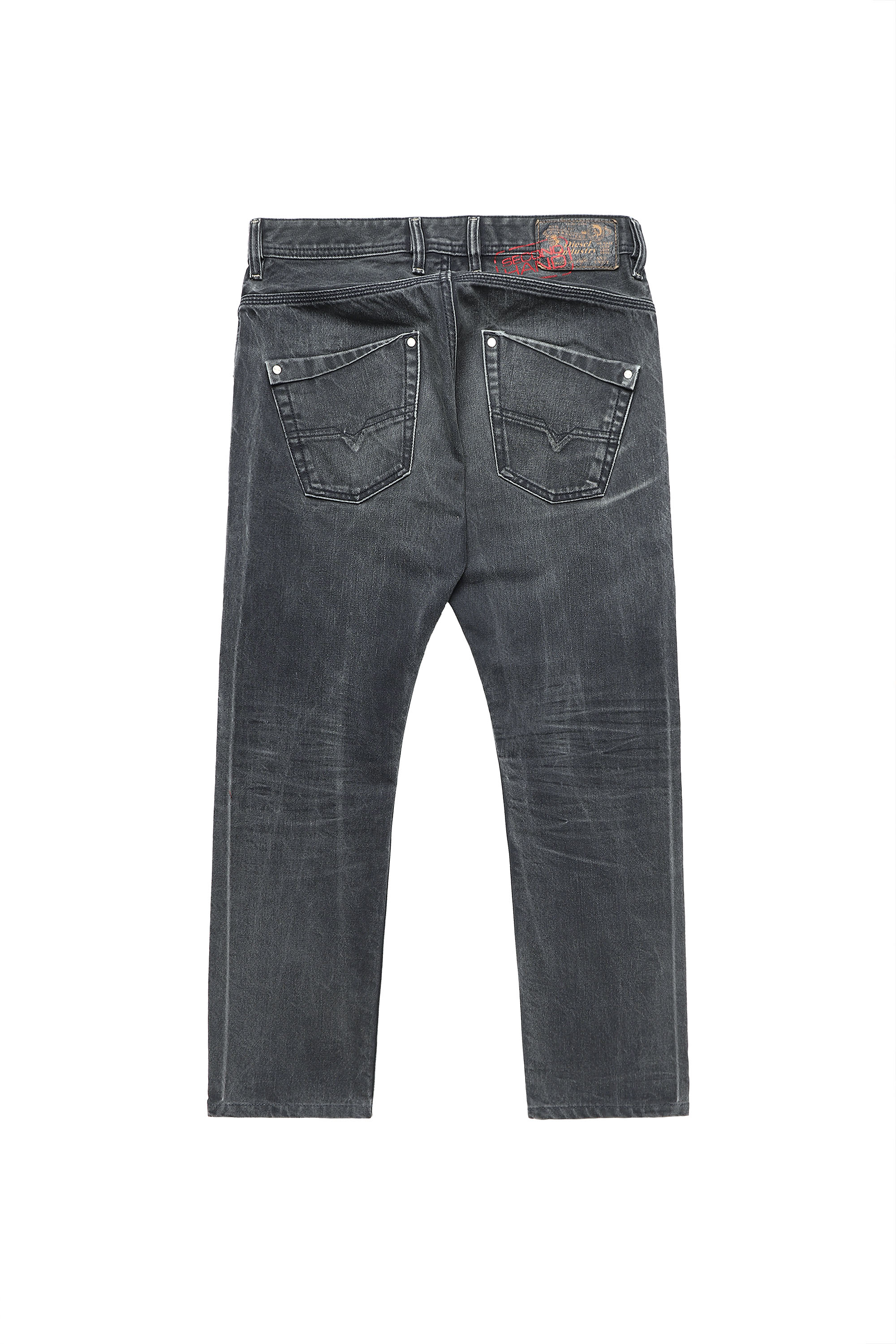 Diesel - KROOLEY, Man's Diesel Man - Jeans Dark grey in Dark grey - 2